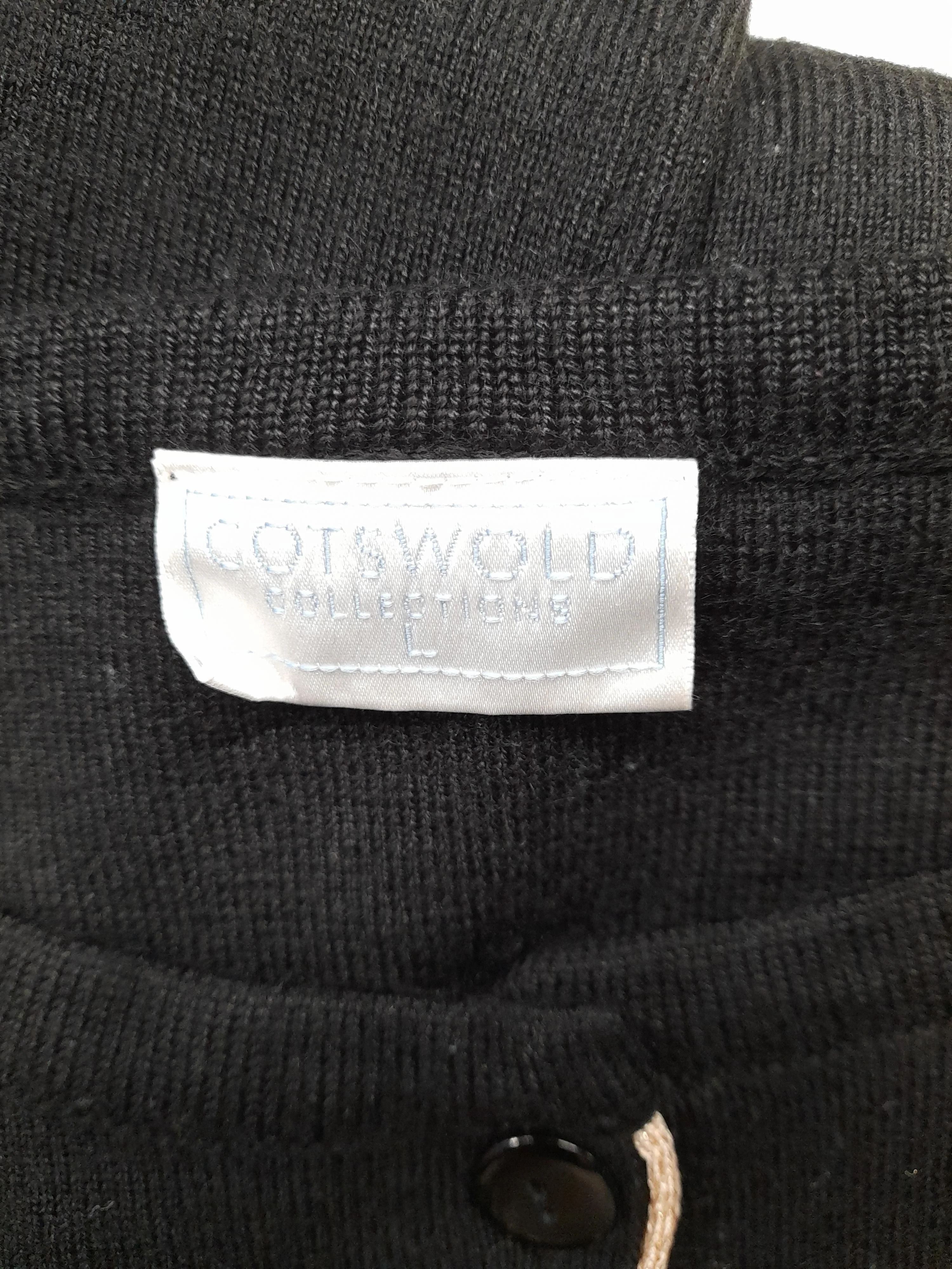 Cotswold Collections Women's Cardigan L Black Wool - Image 6