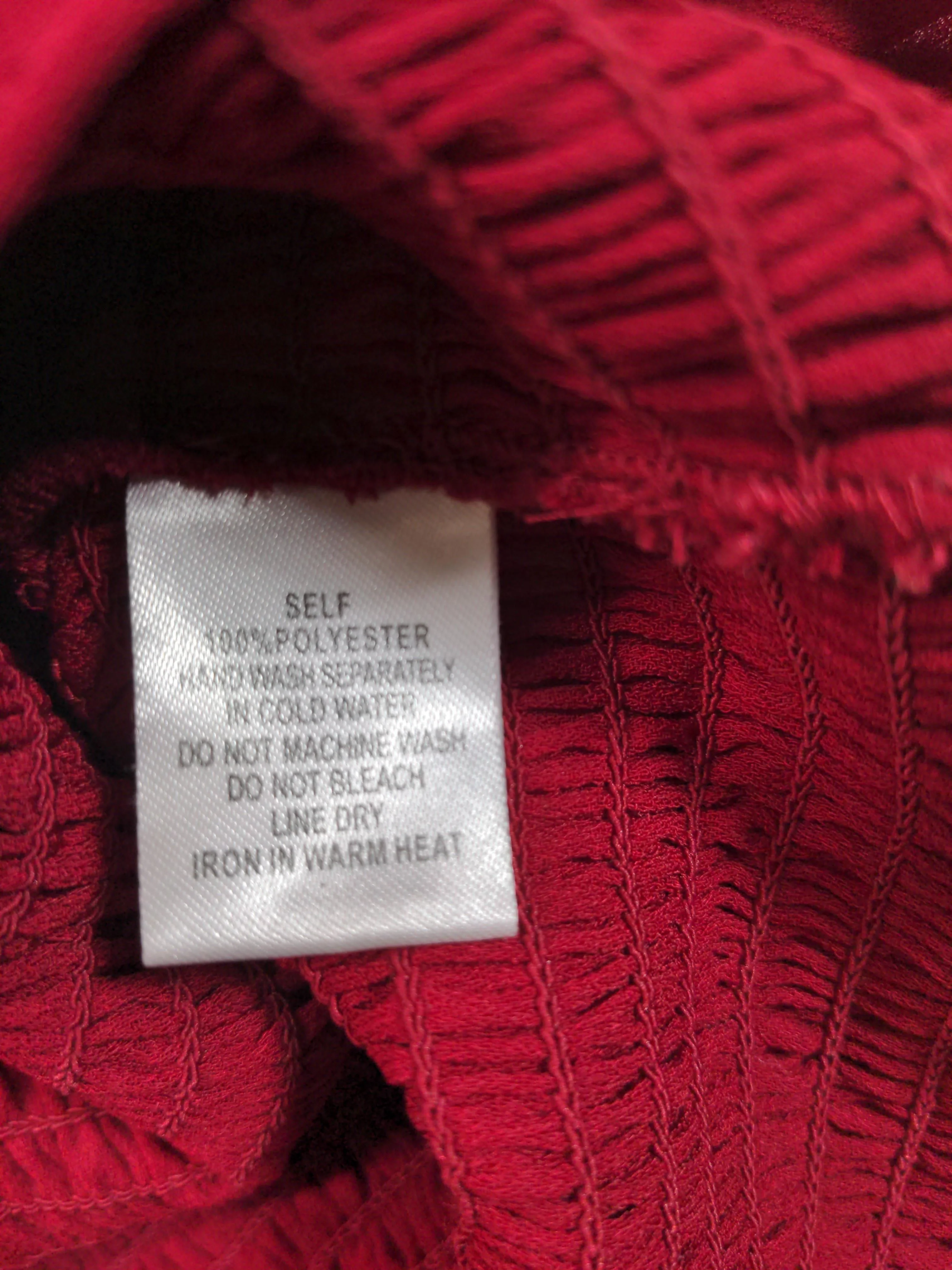 Cotton Candy La Bodycon Mini Dress M in Red - Image 6