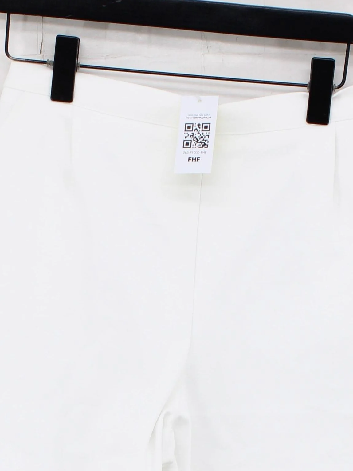 Country Collection Women's Trousers UK 14 White Cotton - Image 3