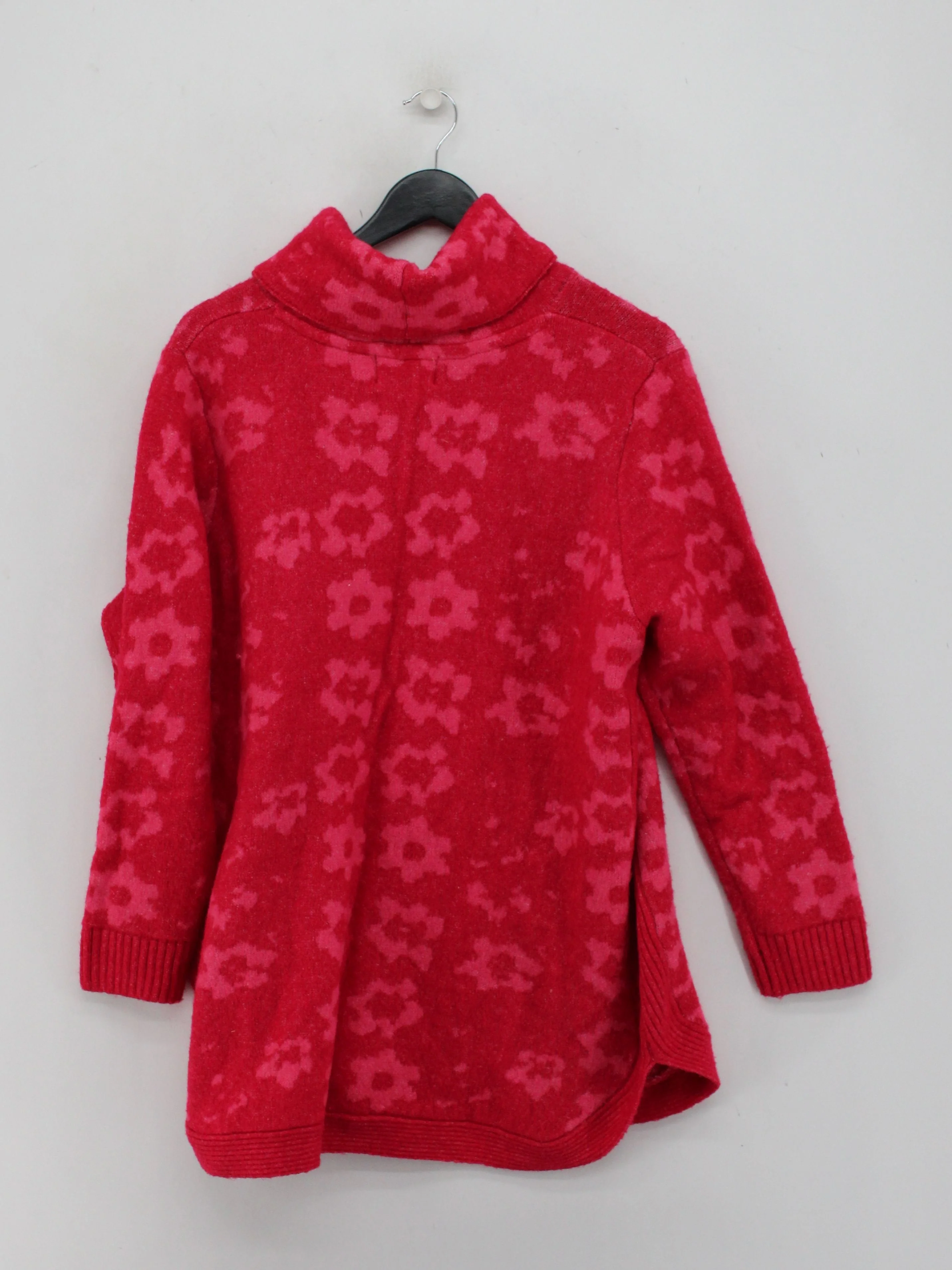 Country Rose Women's Jumper M Red Acrylic with Polyester, Elastane Pullover - Image 2