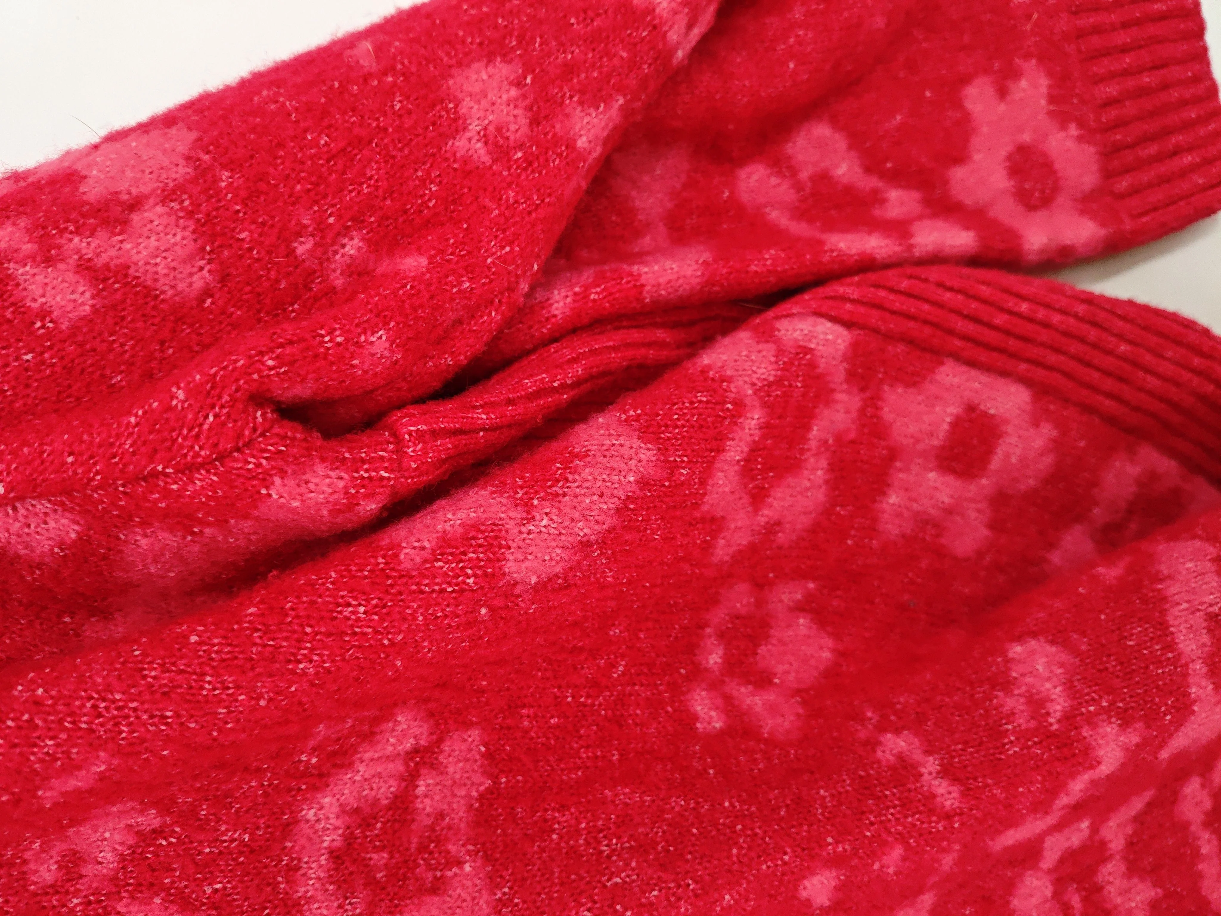 Country Rose Women's Jumper M Red Acrylic with Polyester, Elastane Pullover - Image 5