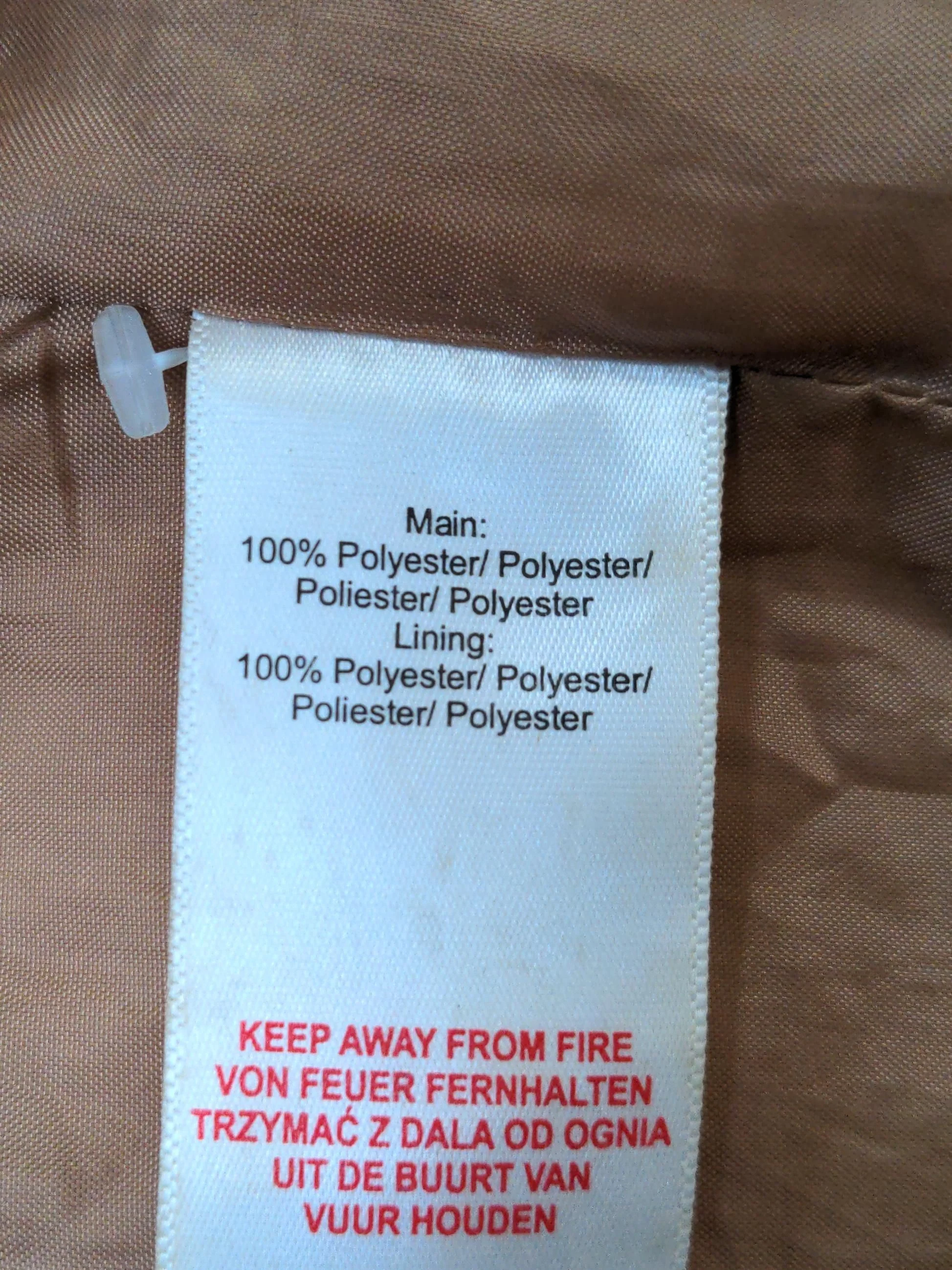 Covent Garden Women's Coat M Tan 100% Polyester Overcoat - Image 6