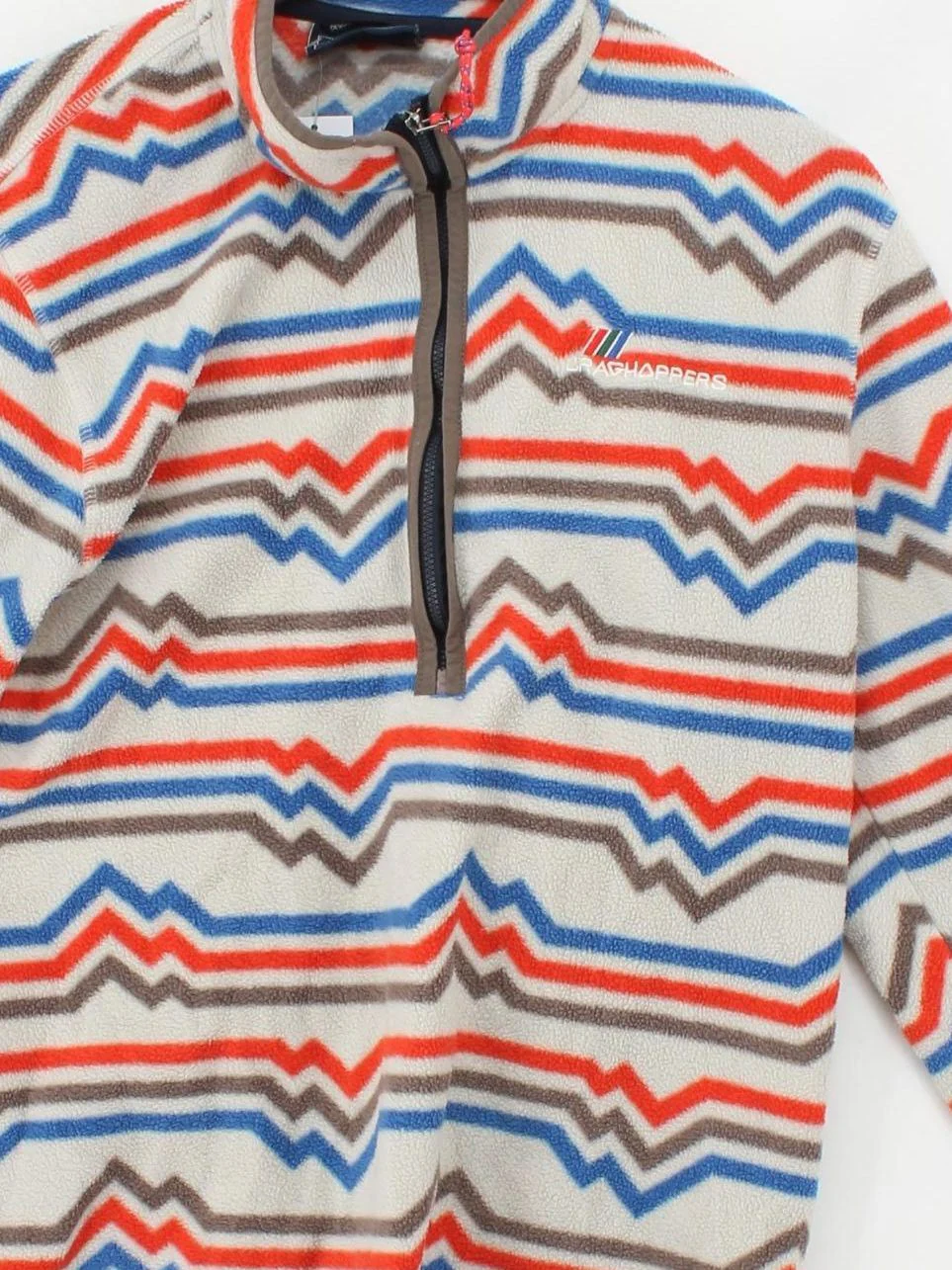 Craghoppers Men's Jumper M Multi Geometric 100% Polyester Mock Neck Pullover - Image 3