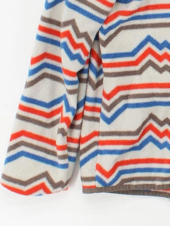 Craghoppers Men's Jumper M Multi Geometric 100% Polyester Mock Neck Pullover - Image 4