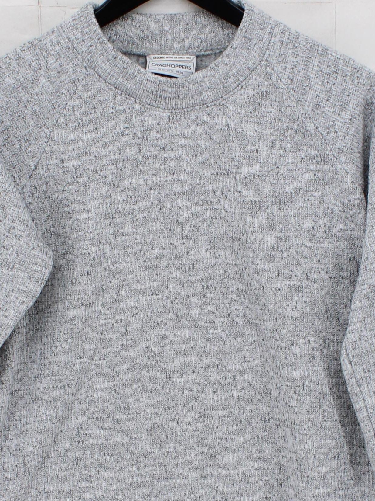 Craghoppers Men's Jumper S Grey 100% Polyester Crew Neck Pullover - Image 3