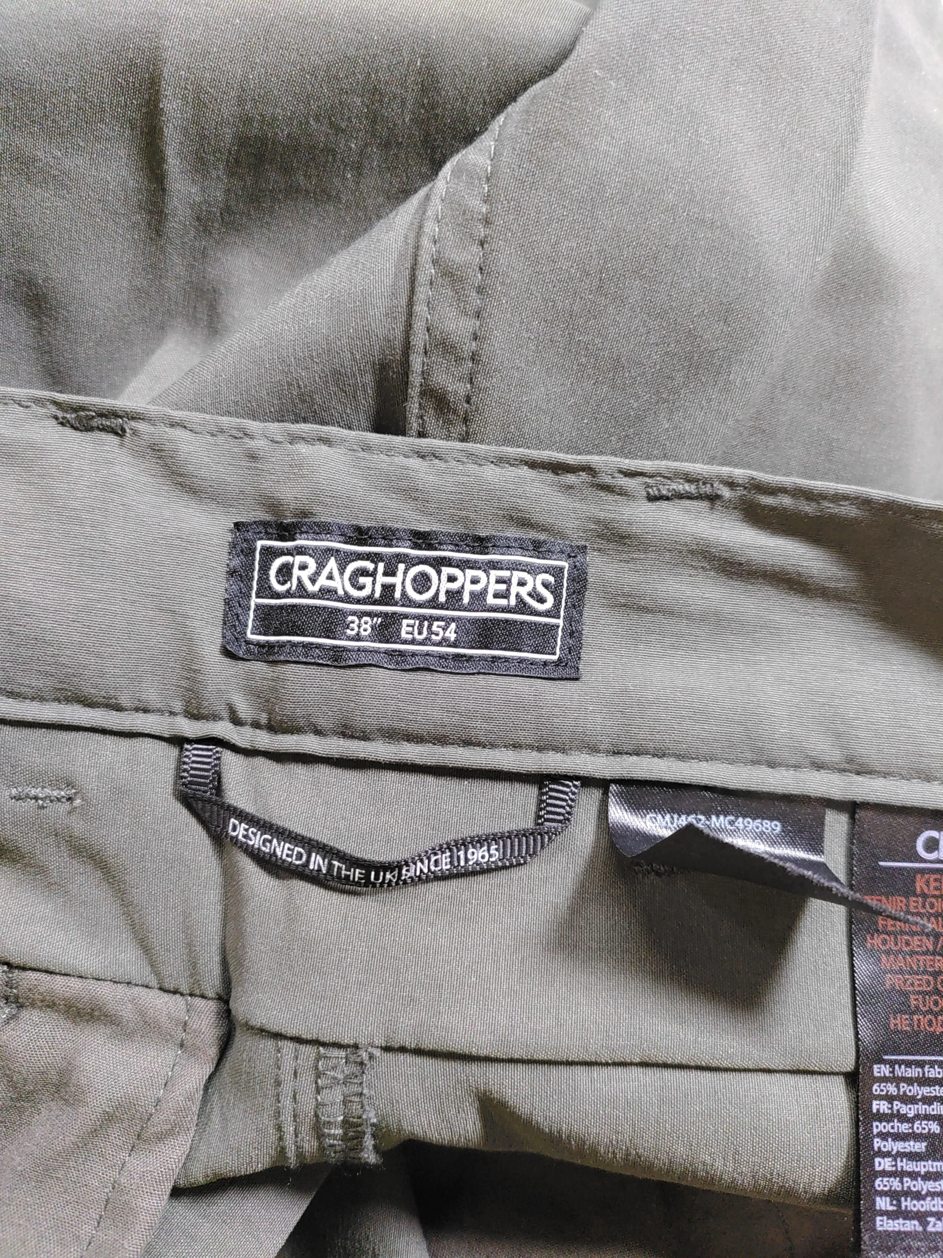 Craghoppers Men's Shorts W 38 in Green Polyester with Elastane, Polyamide Chino - Image 6