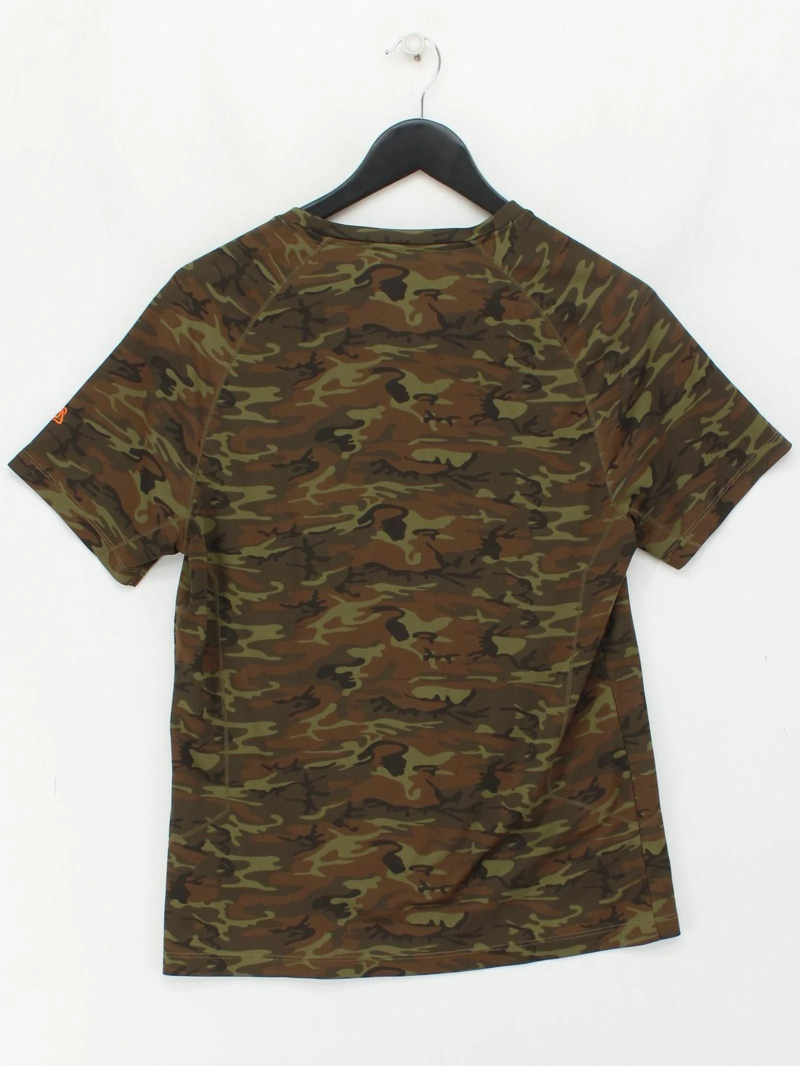 Craghoppers Men's T-Shirt S Green Camo 100% Polyester Basic - Image 2