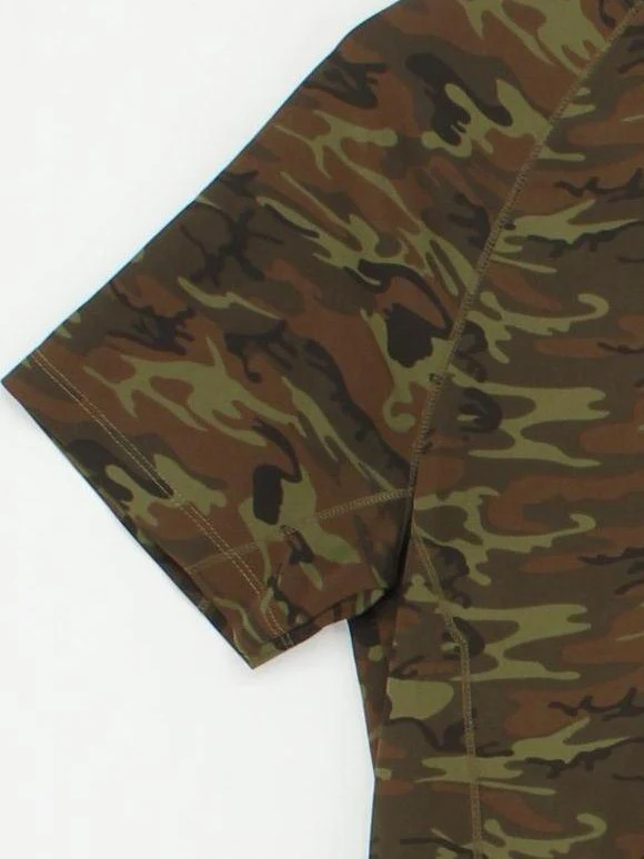 Craghoppers Men's T-Shirt S Green Camo 100% Polyester Basic - Image 4