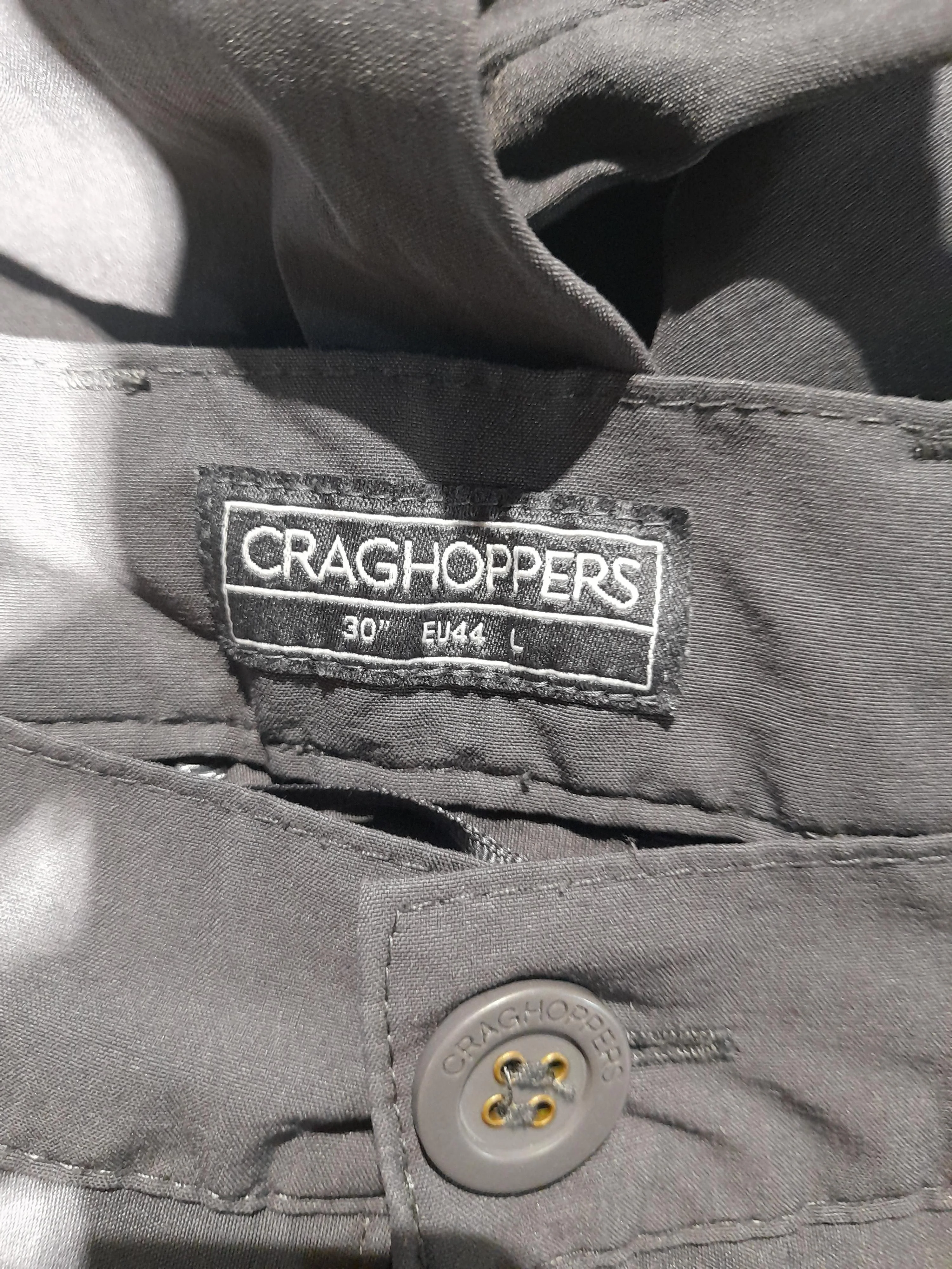 Craghoppers Men's Trousers L Grey Polyamide - Image 5