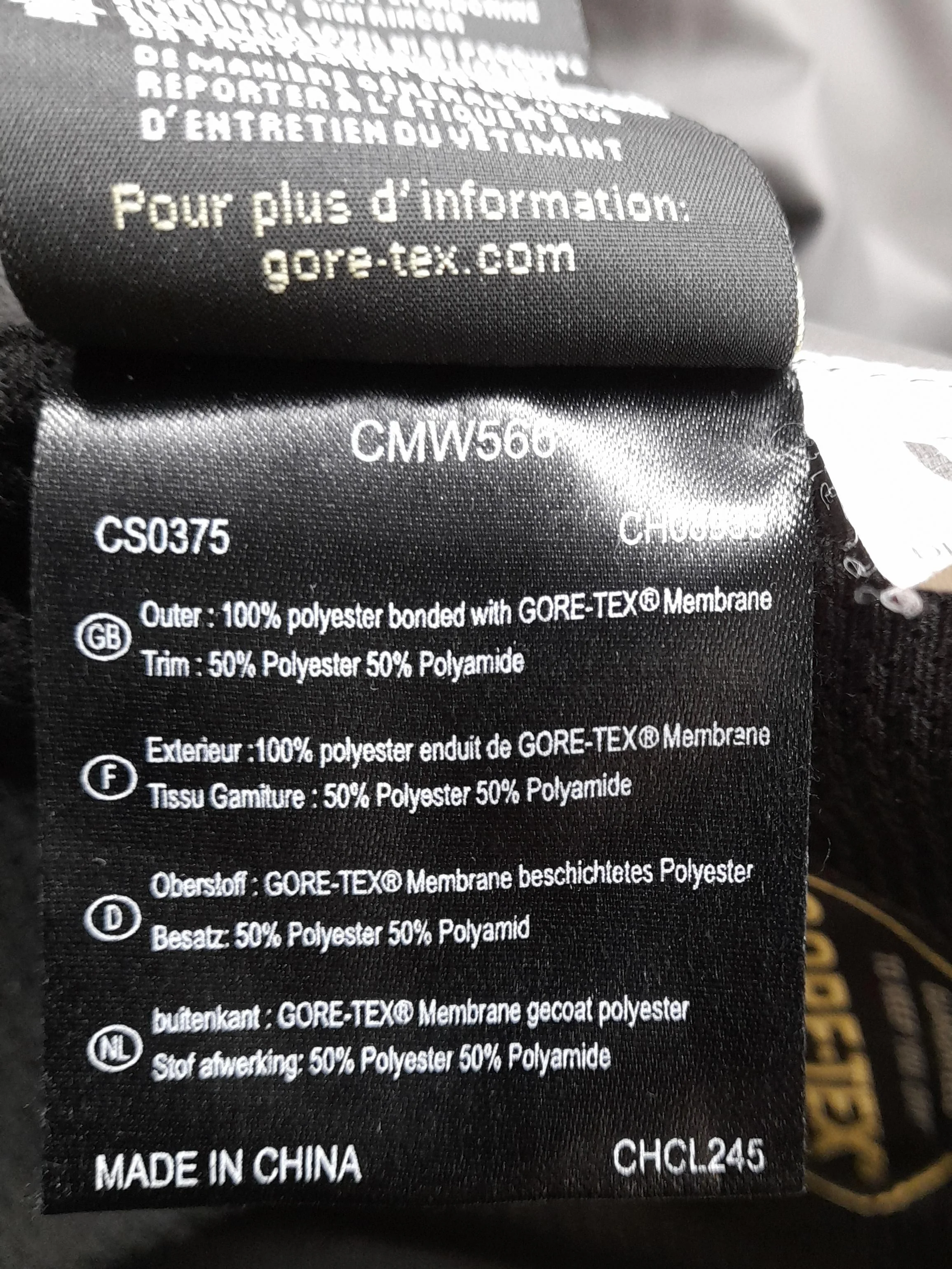 Craghoppers Rain Coat jacket black - Image 7