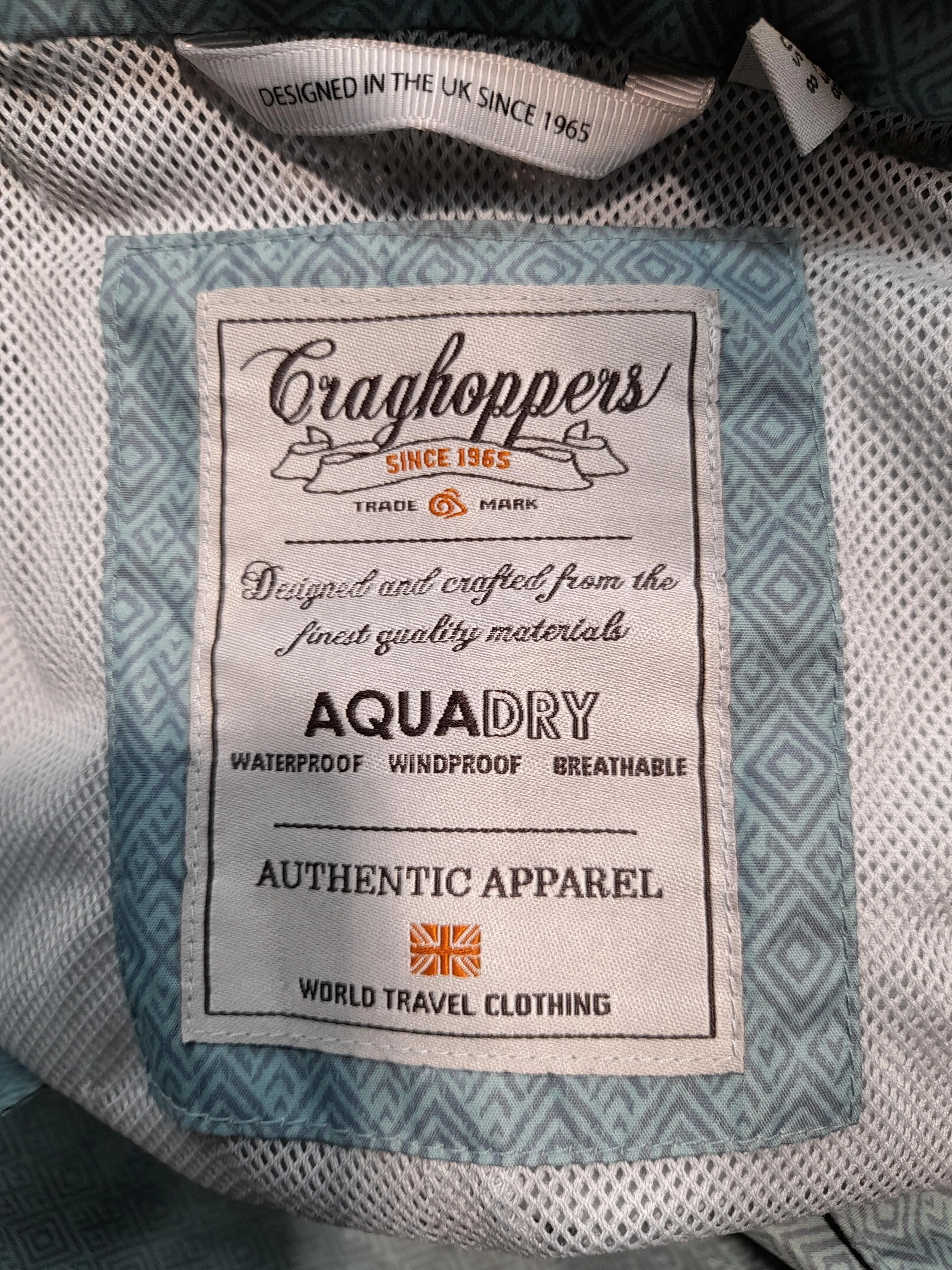 Craghoppers Rain Coat jacket blue - Image 5