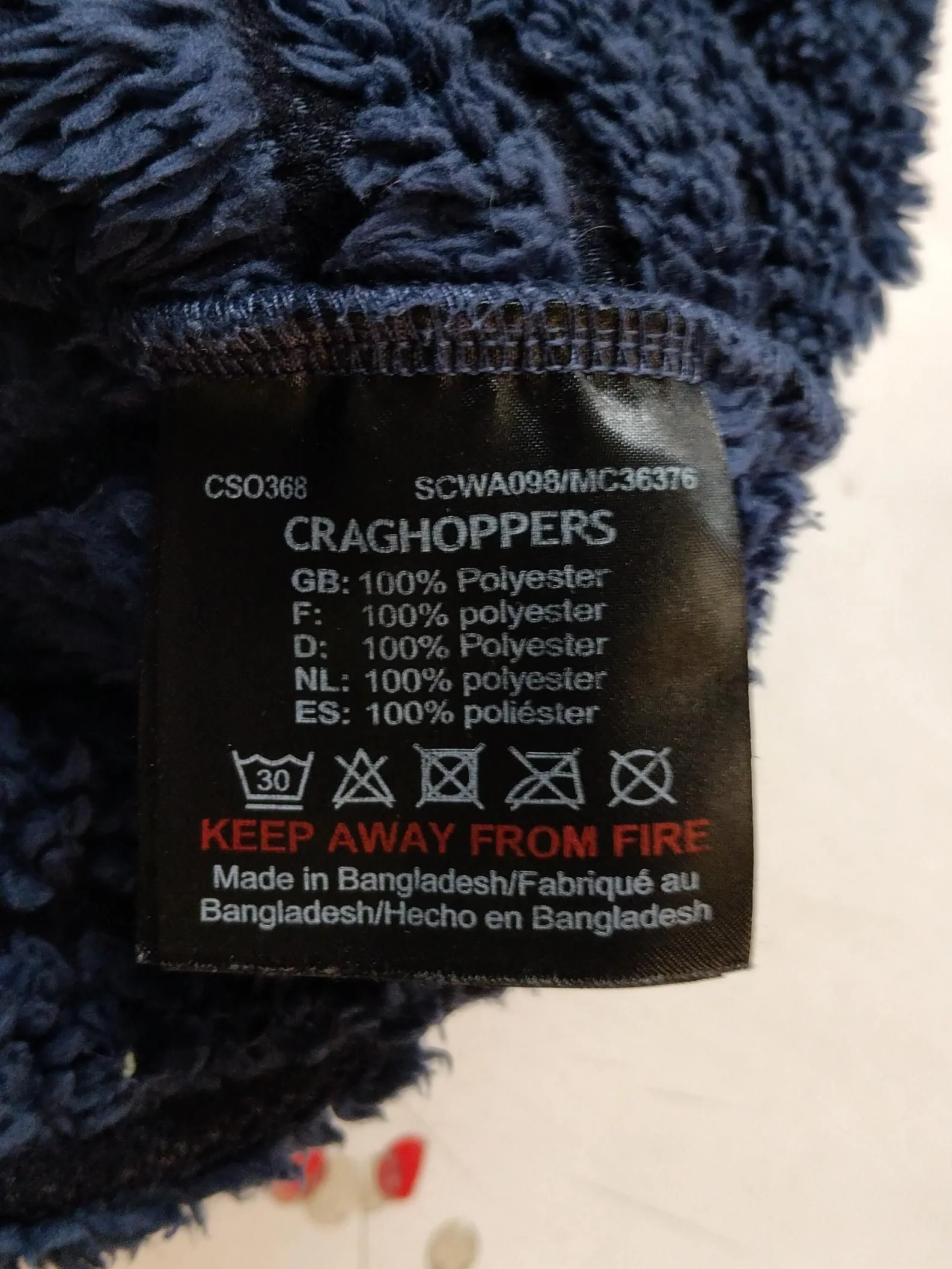 Craghoppers Windbreaker jacket blue - Image 6