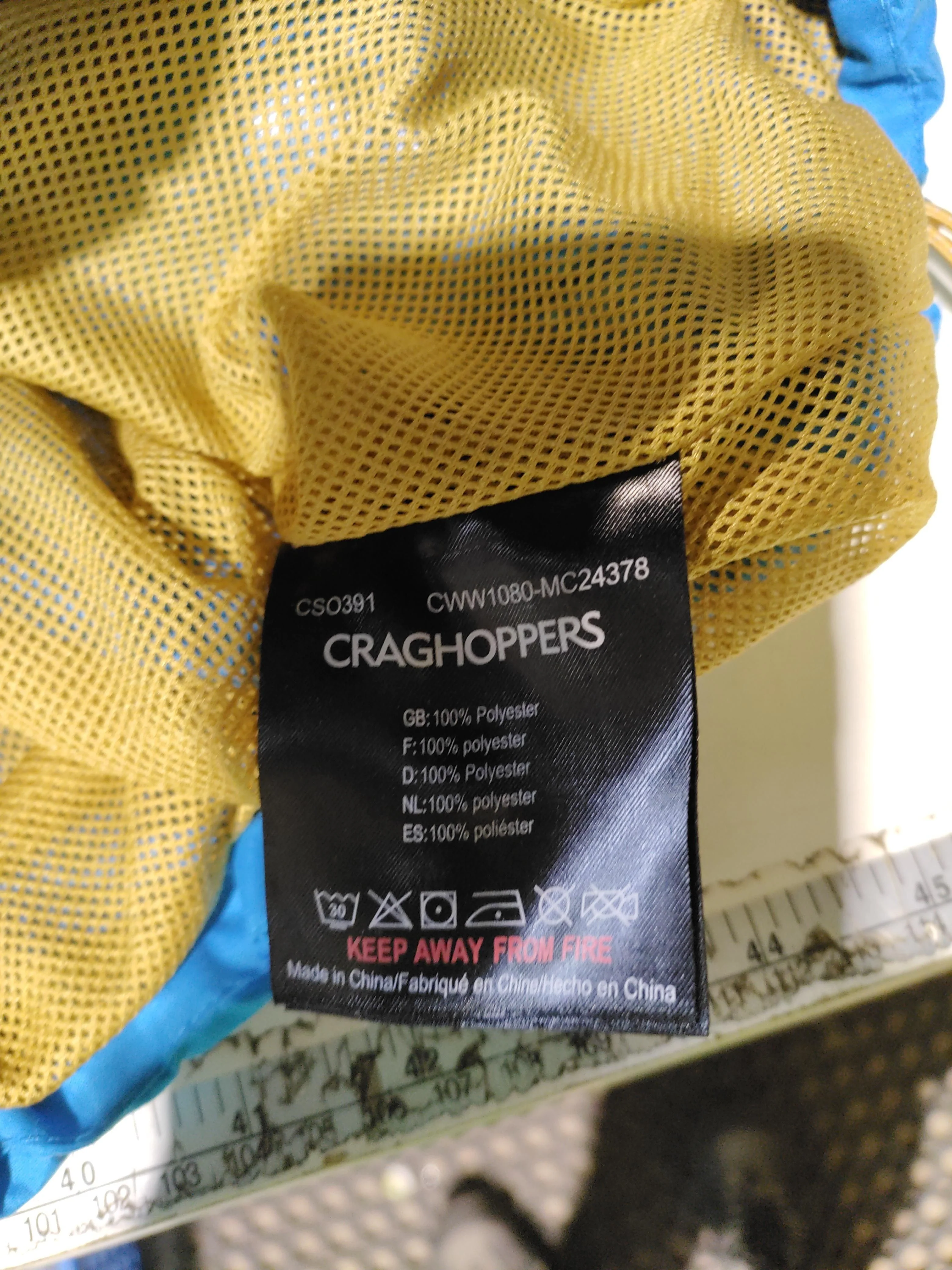 Craghoppers Windbreaker jacket blue - Image 7