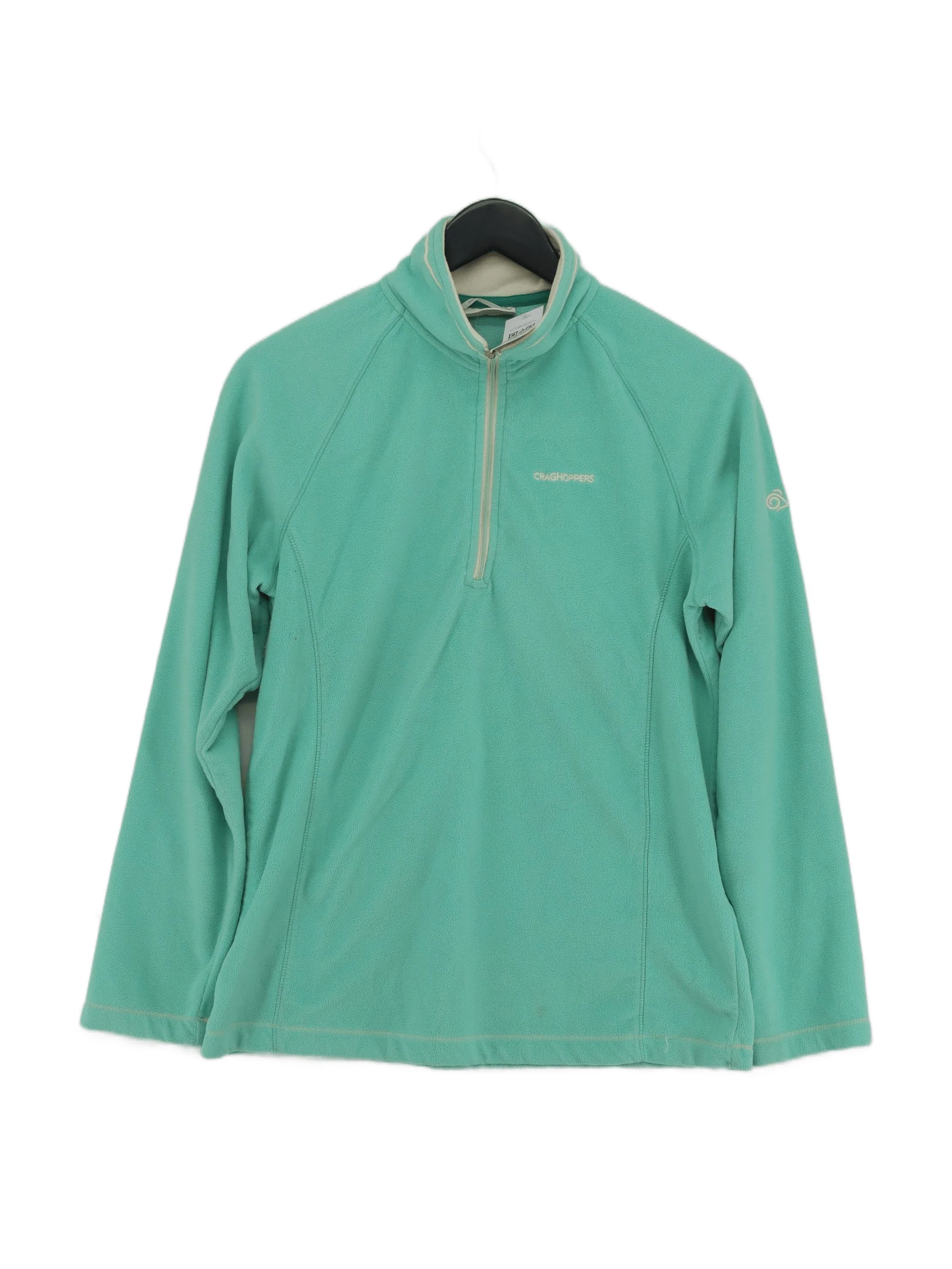 Craghoppers Women's Hoodie M Green 100% Polyester Pullover