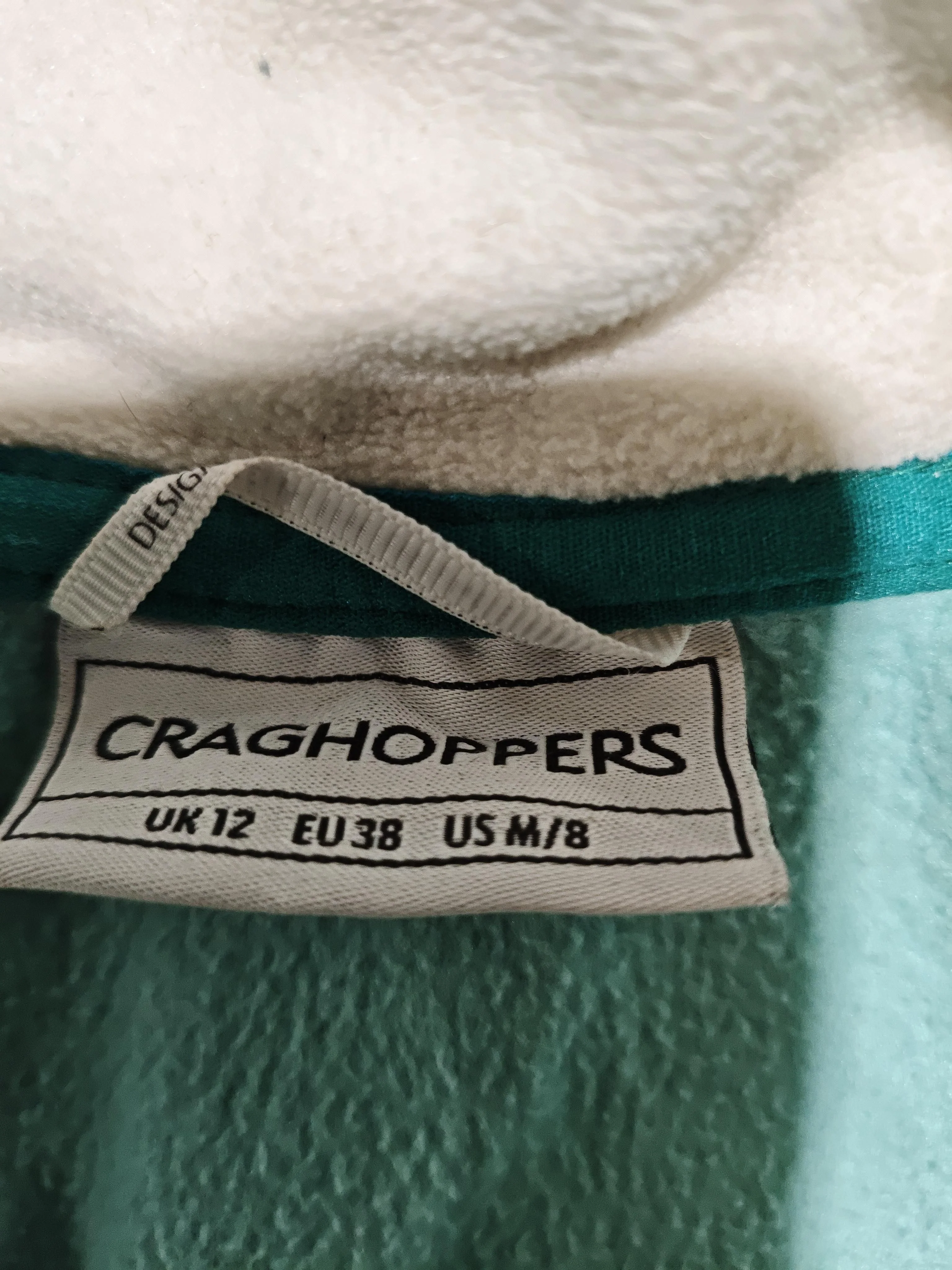 Craghoppers Women's Hoodie M Green 100% Polyester Pullover - Image 6
