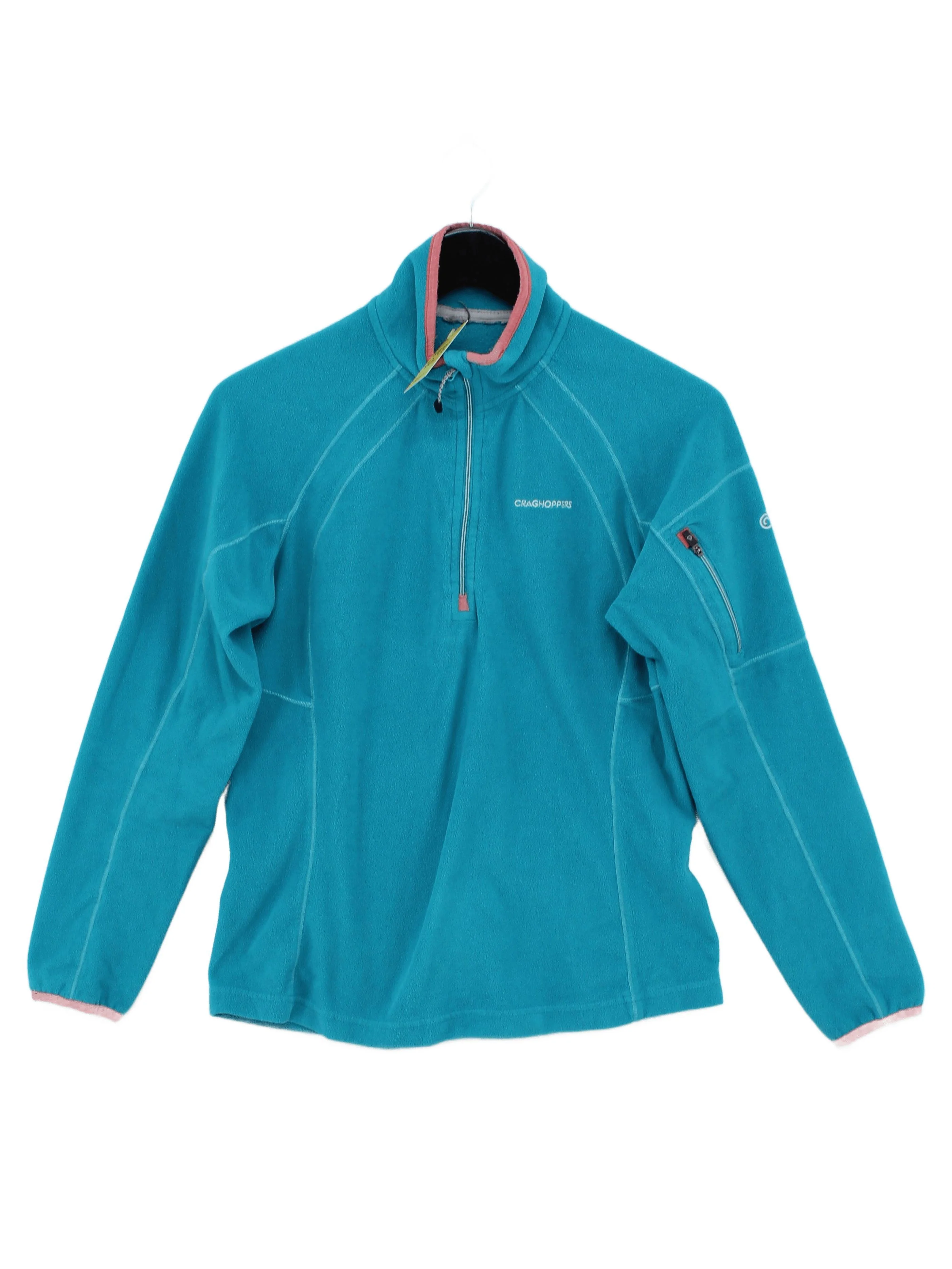 Craghoppers Women's Hoodie S Blue 100% Polyester Pullover