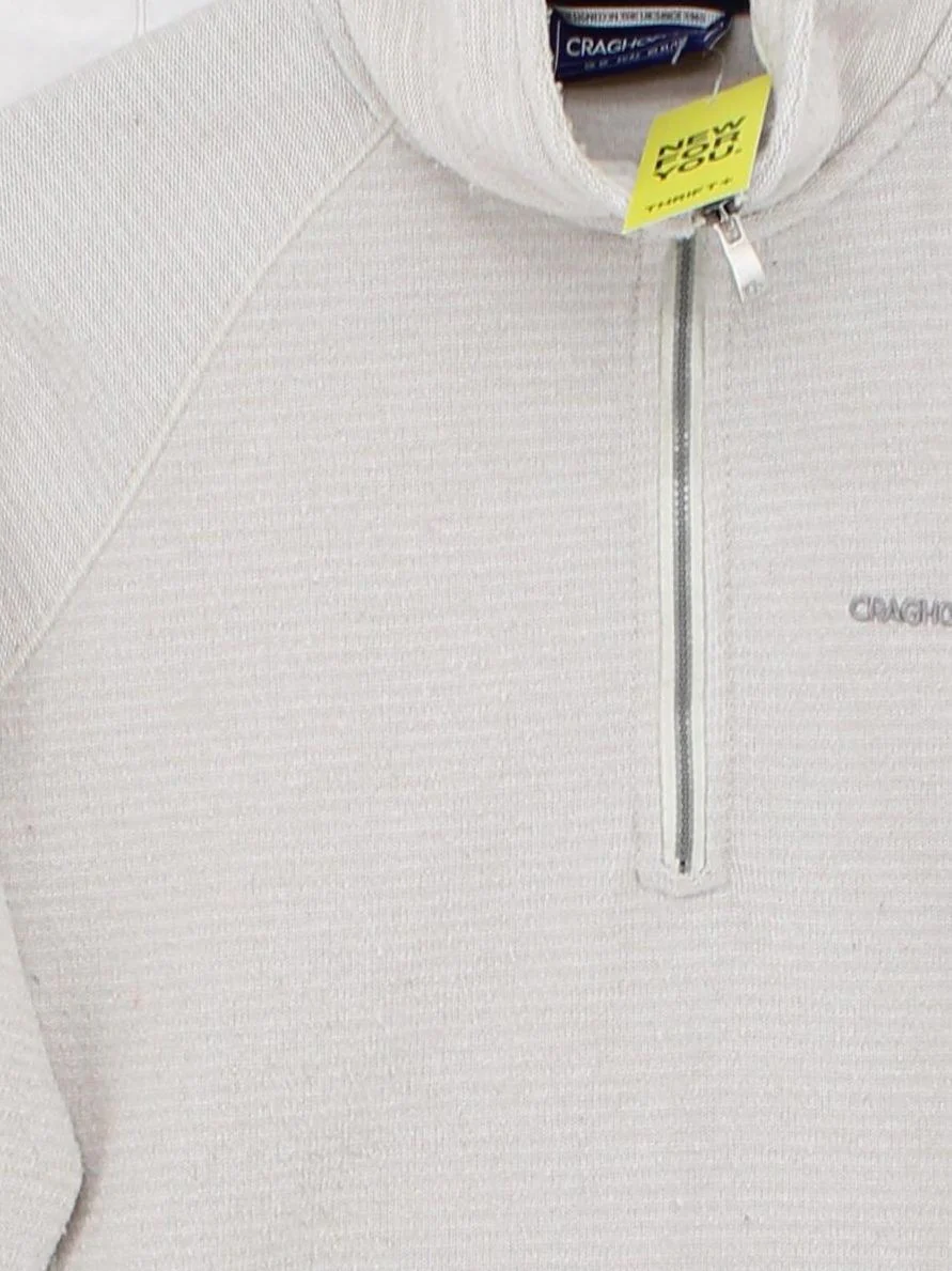 Craghoppers Women's Hoodie UK 16 Cream 100% Polyester Pullover - Image 3