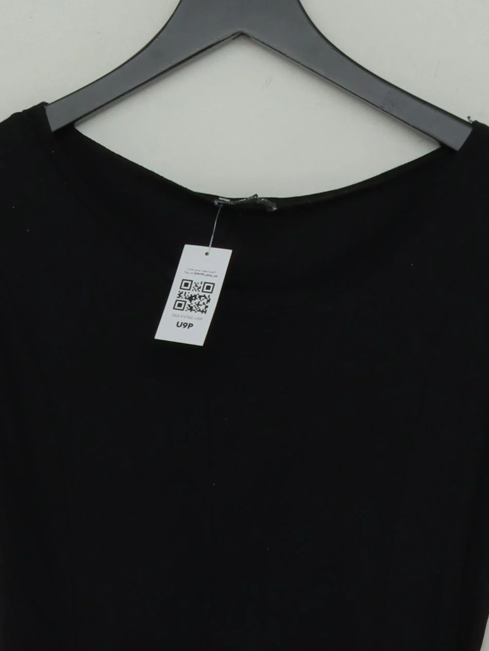 Crea Concept T-Shirt Midi Dress in Black - Image 3