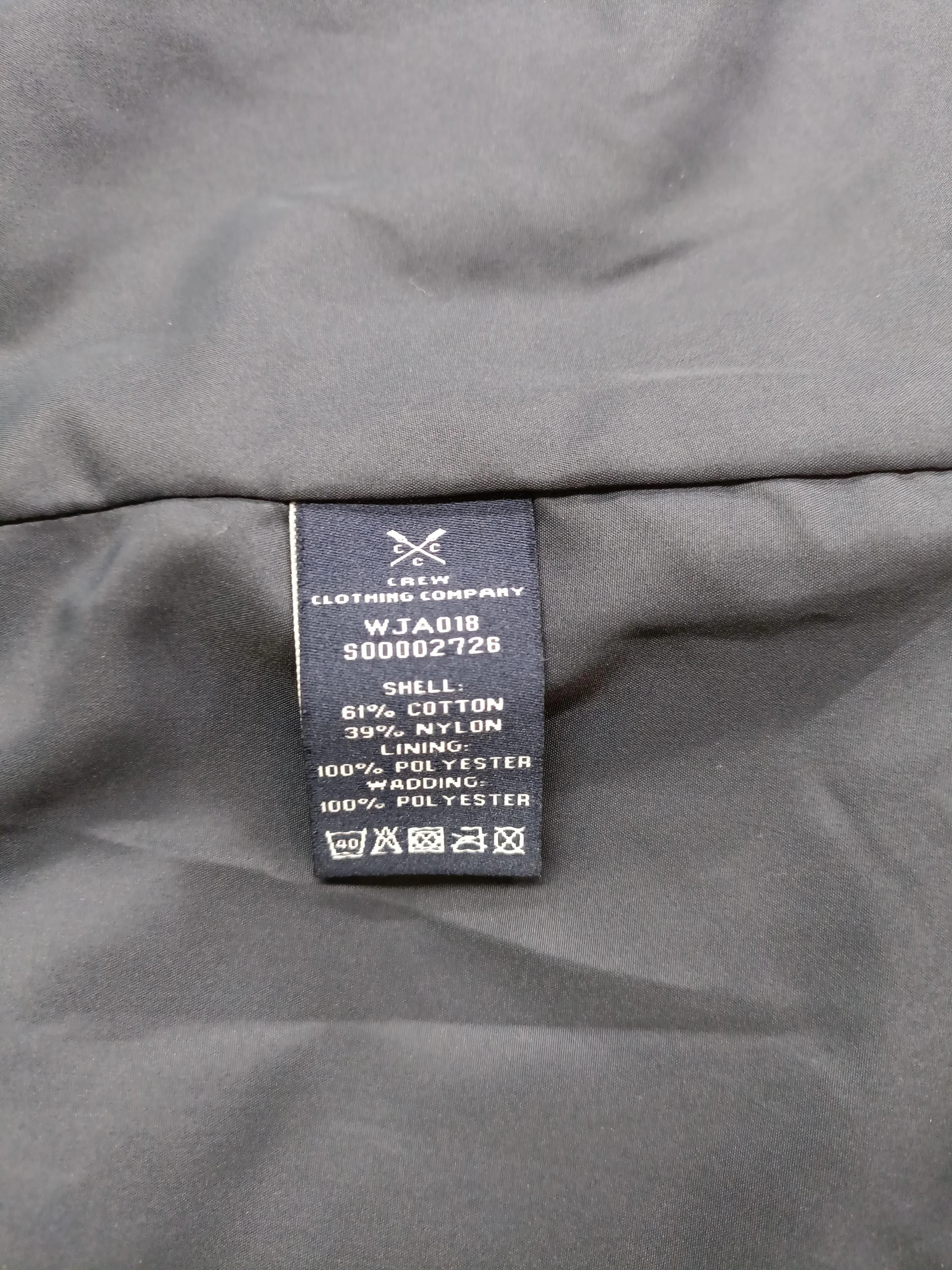 Crew Clothing Bomber Jacket jacket blue - Image 7
