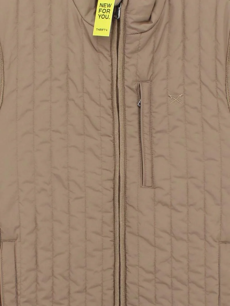 Crew Clothing Men's Coat S Tan 100% Polyester Overcoat - Image 3
