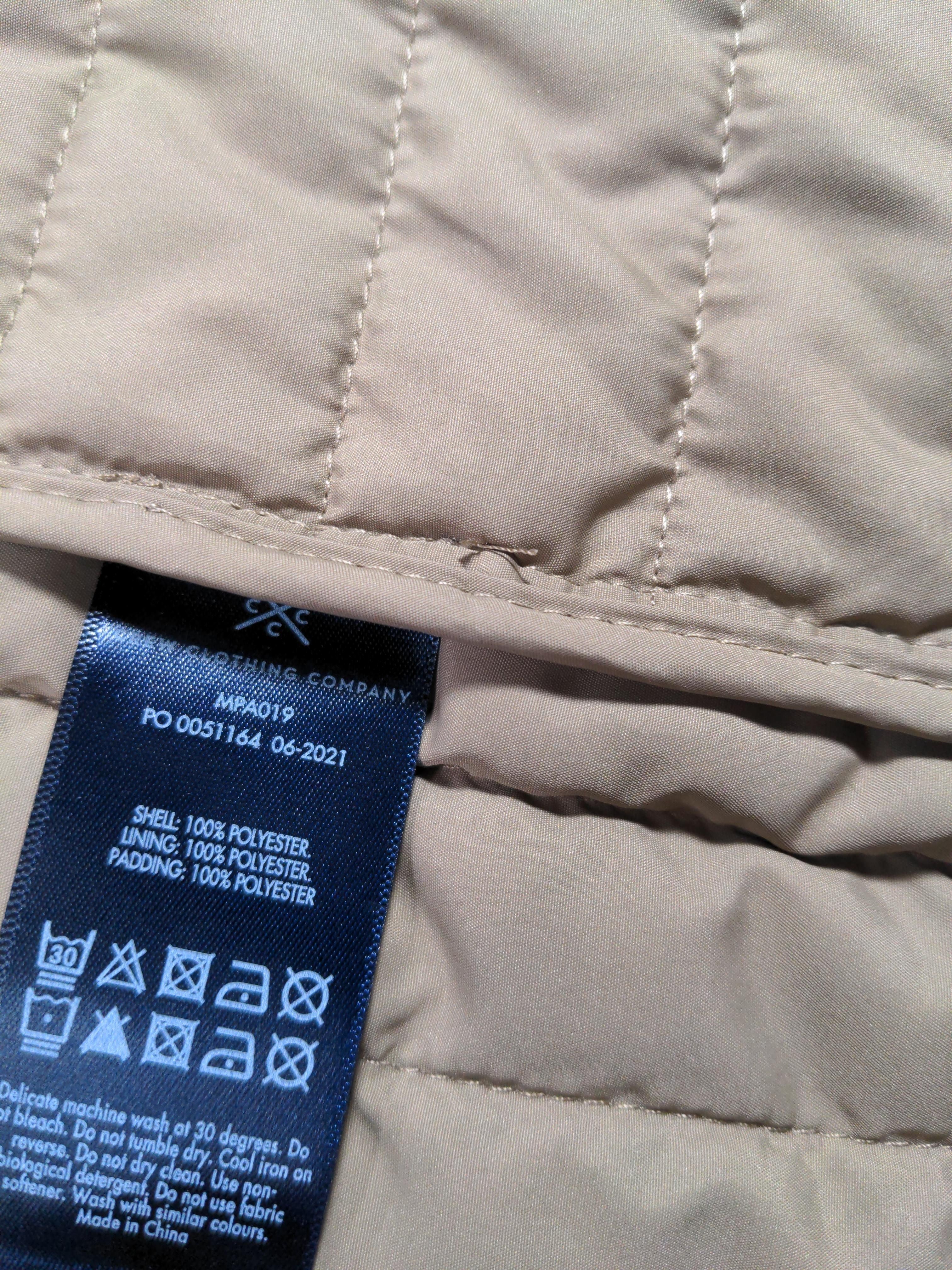 Crew Clothing Men's Coat S Tan 100% Polyester Overcoat - Image 6