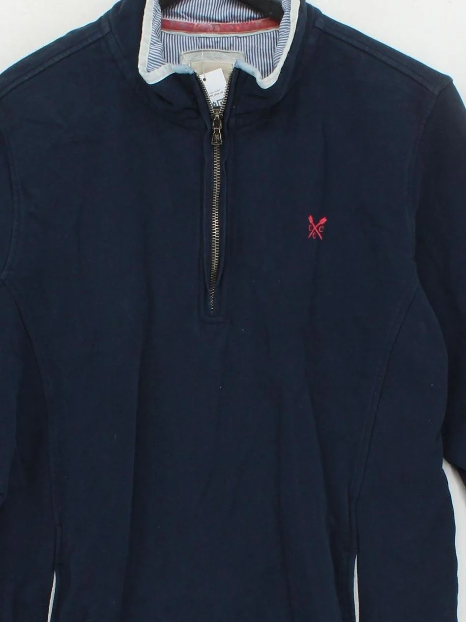 Crew Clothing Men's Hoodie M Blue 100% Cotton Pullover - Image 3