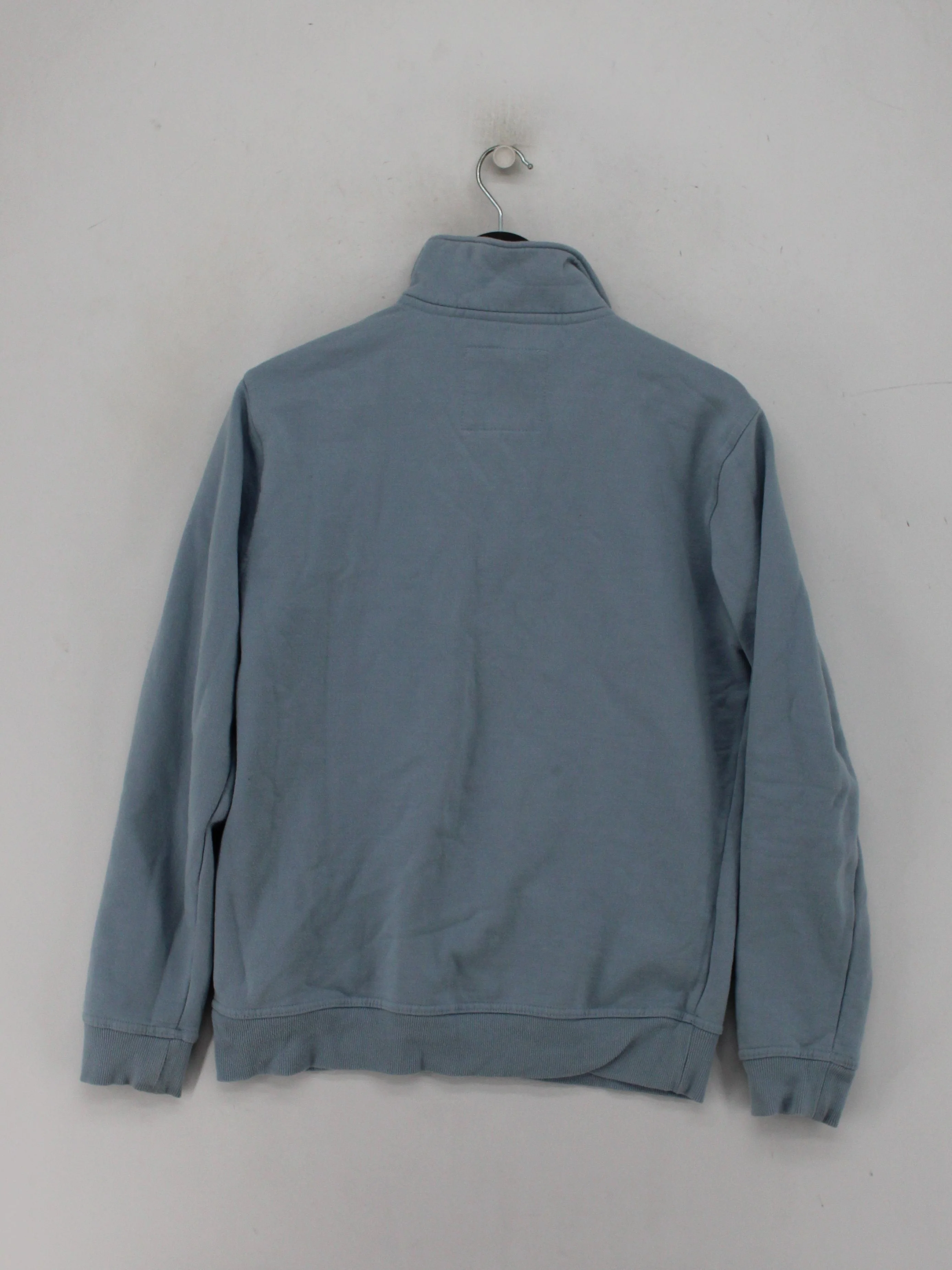 Crew Clothing Men's Hoodie M Blue Cotton with Polyester, Elastane Pullover - Image 2
