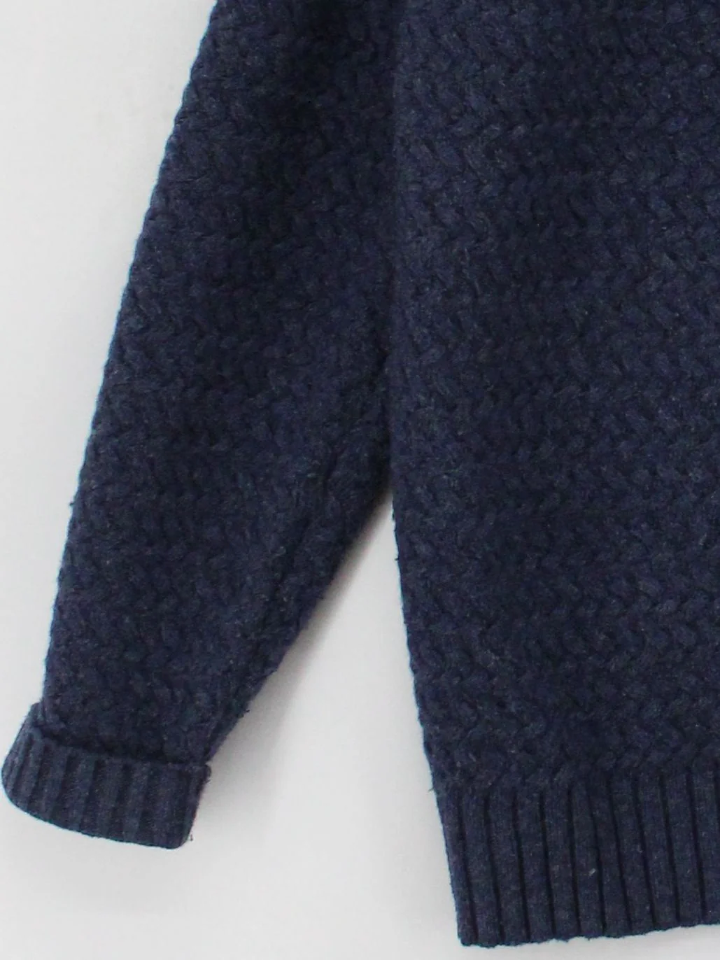 Crew Clothing Men's Jumper L Blue 100% Wool Crew Neck Pullover - Image 4