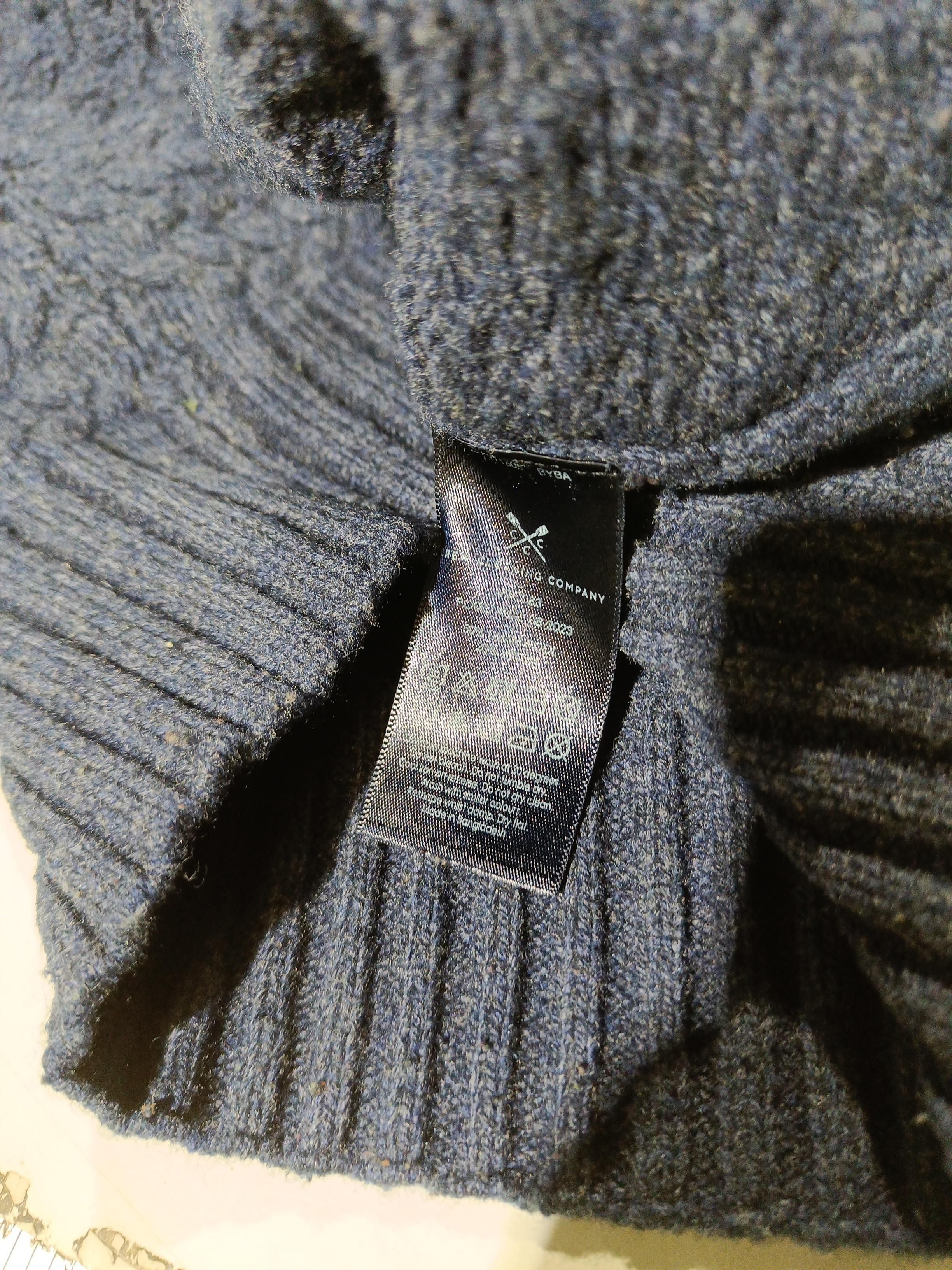 Crew Clothing Men's Jumper L Blue 100% Wool Crew Neck Pullover - Image 6