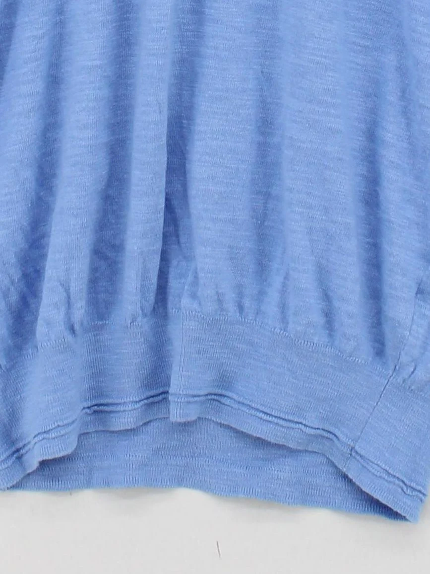 Crew Clothing Men's Jumper M Blue 100% Cotton Crew Neck Pullover - Image 4