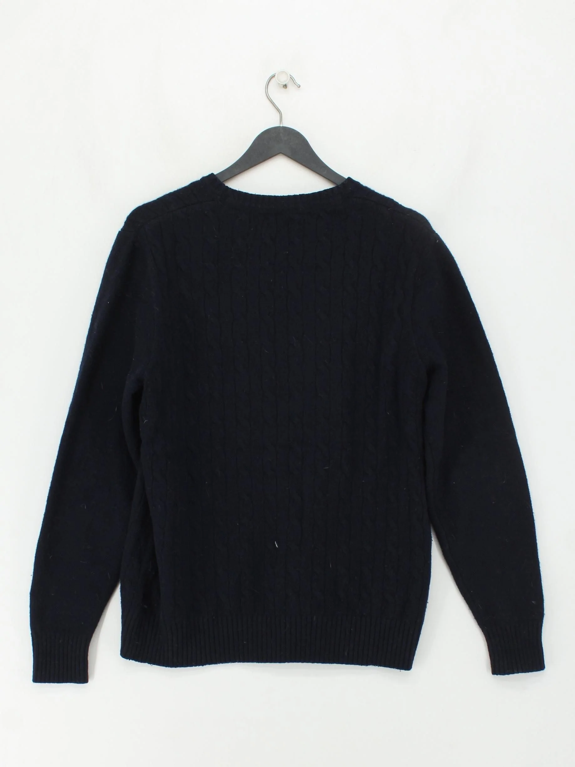 Crew Clothing Men's Jumper M Blue 100% Wool Crew Neck Pullover - Image 2