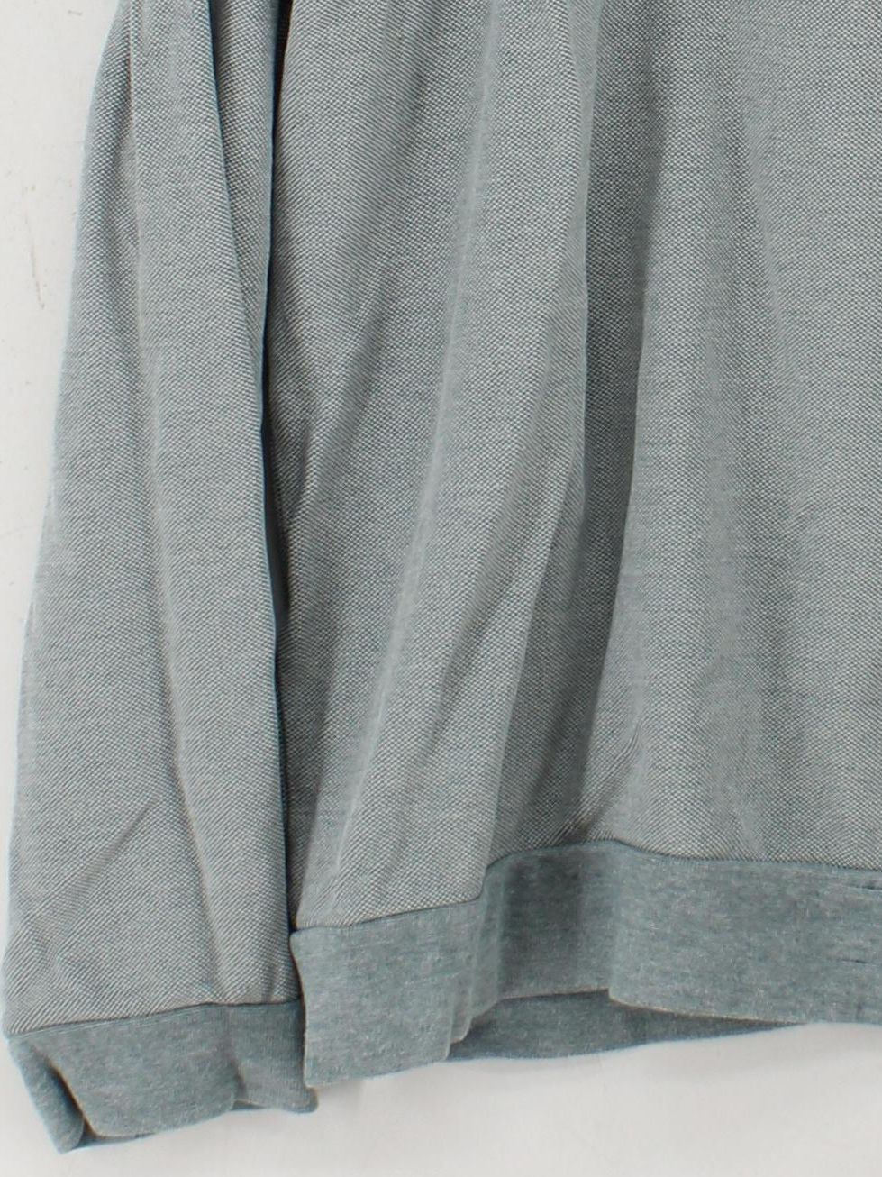 Crew Clothing Men's Jumper XL Grey 100% Cotton Mock Neck Pullover - Image 4