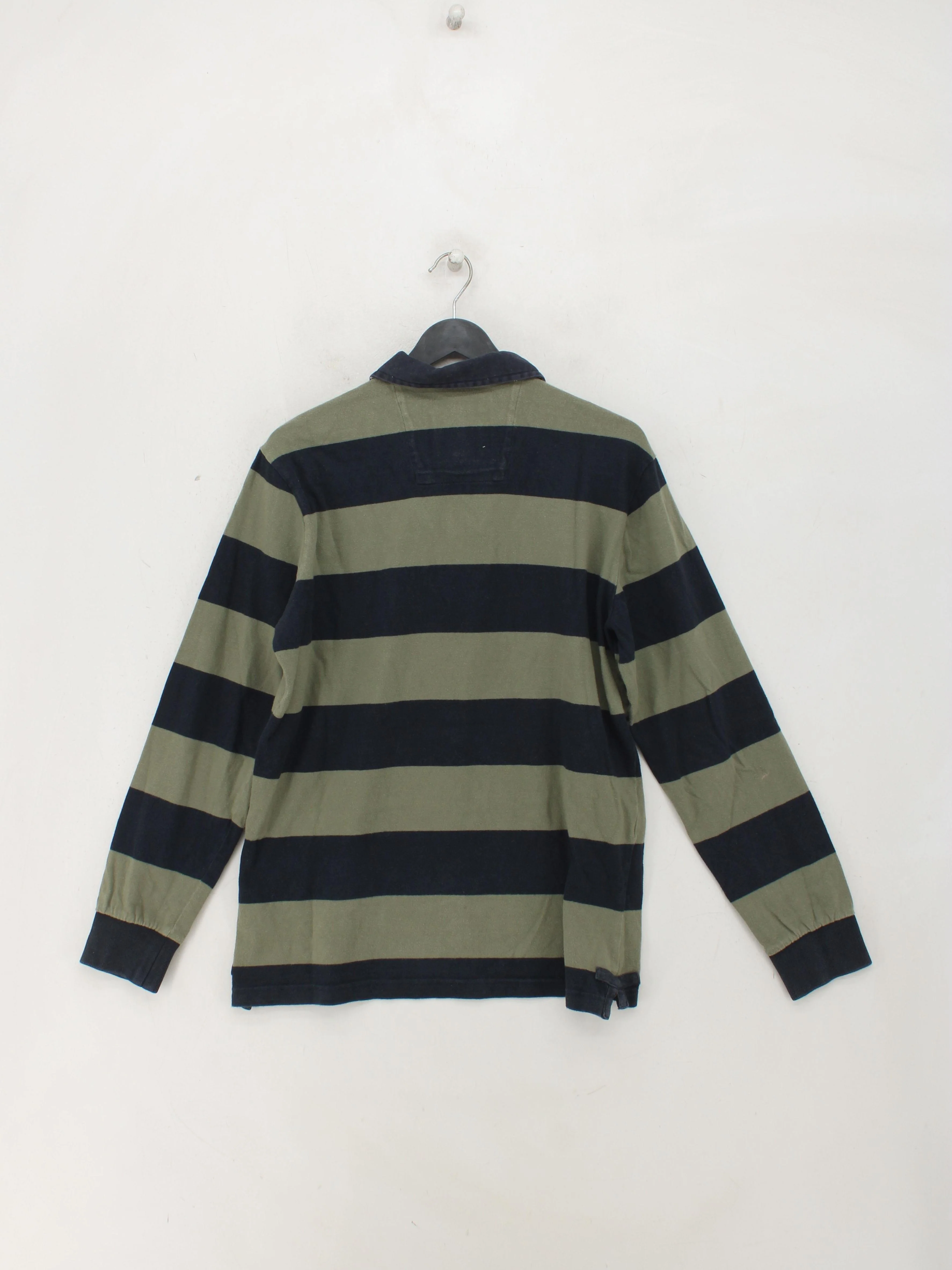 Crew Clothing Men's Polo M Blue Striped 100% Other Basic - Image 2