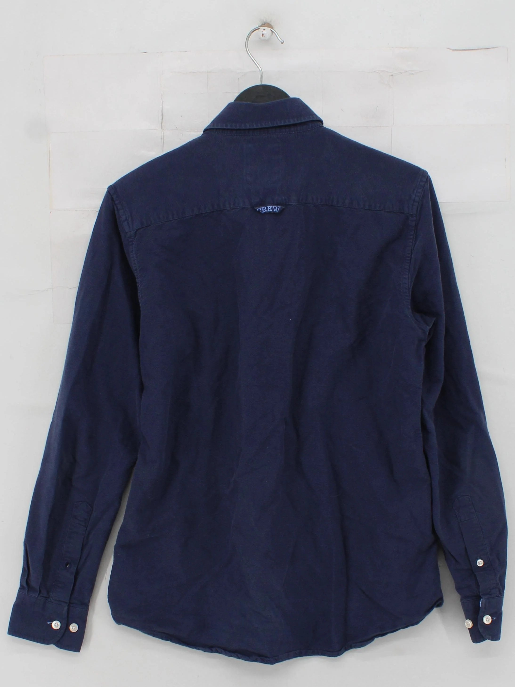Crew Clothing Men's Shirt S Blue 100% Cotton Basic - Image 2
