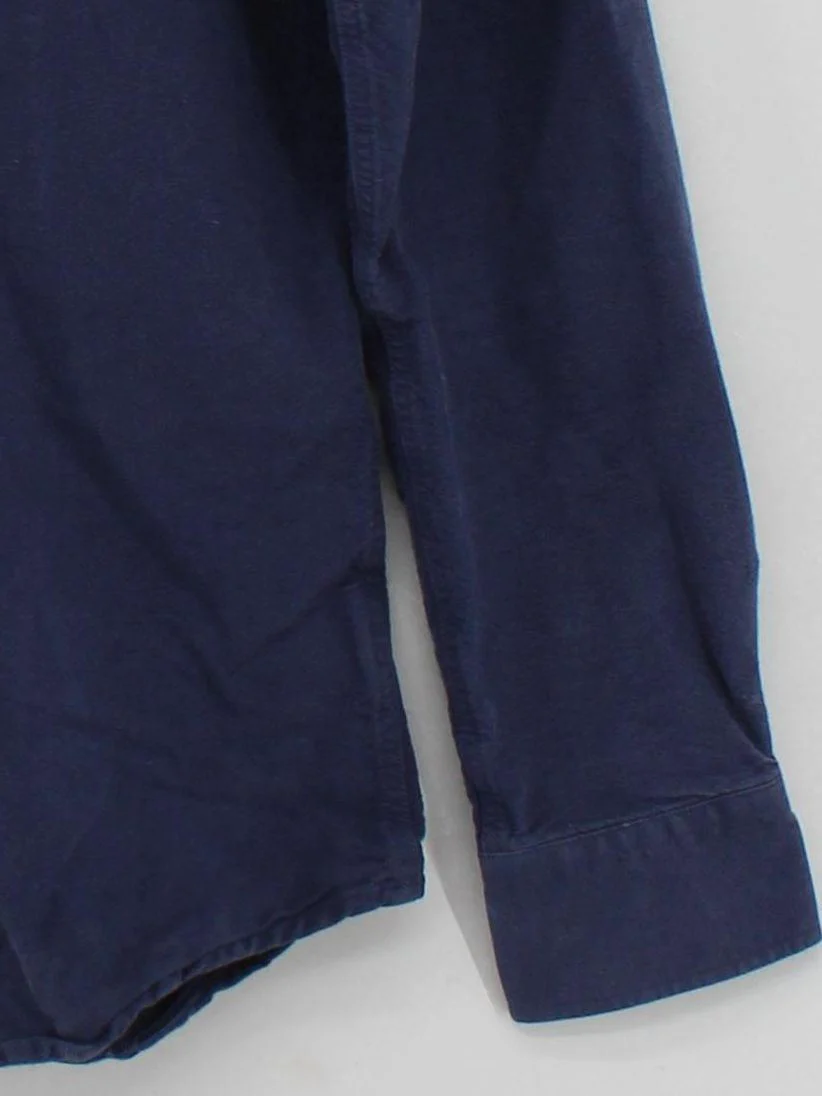 Crew Clothing Men's Shirt S Blue 100% Cotton Basic - Image 4