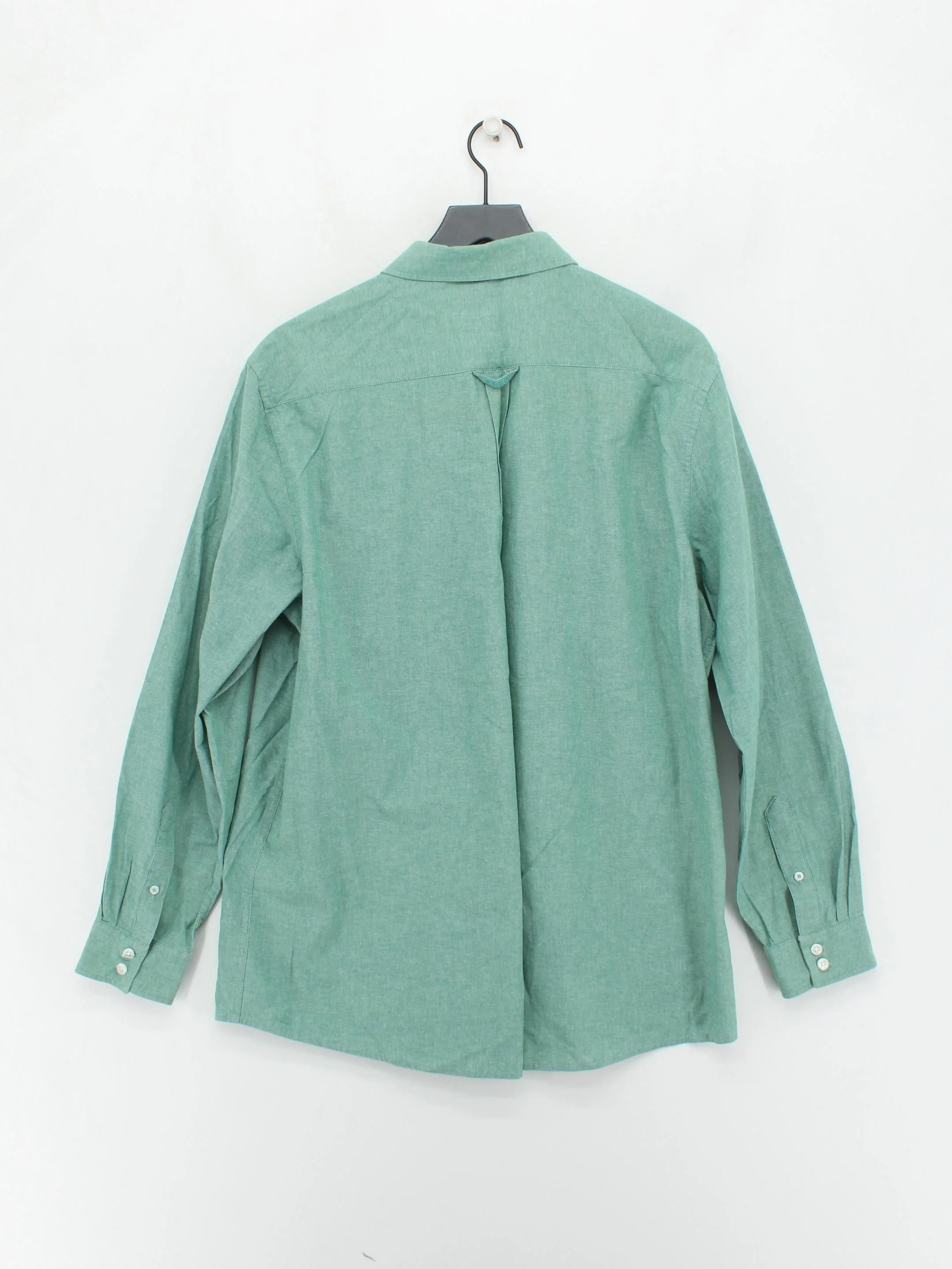 Crew Clothing Men's Shirt XXL Green 100% Cotton Basic - Image 2