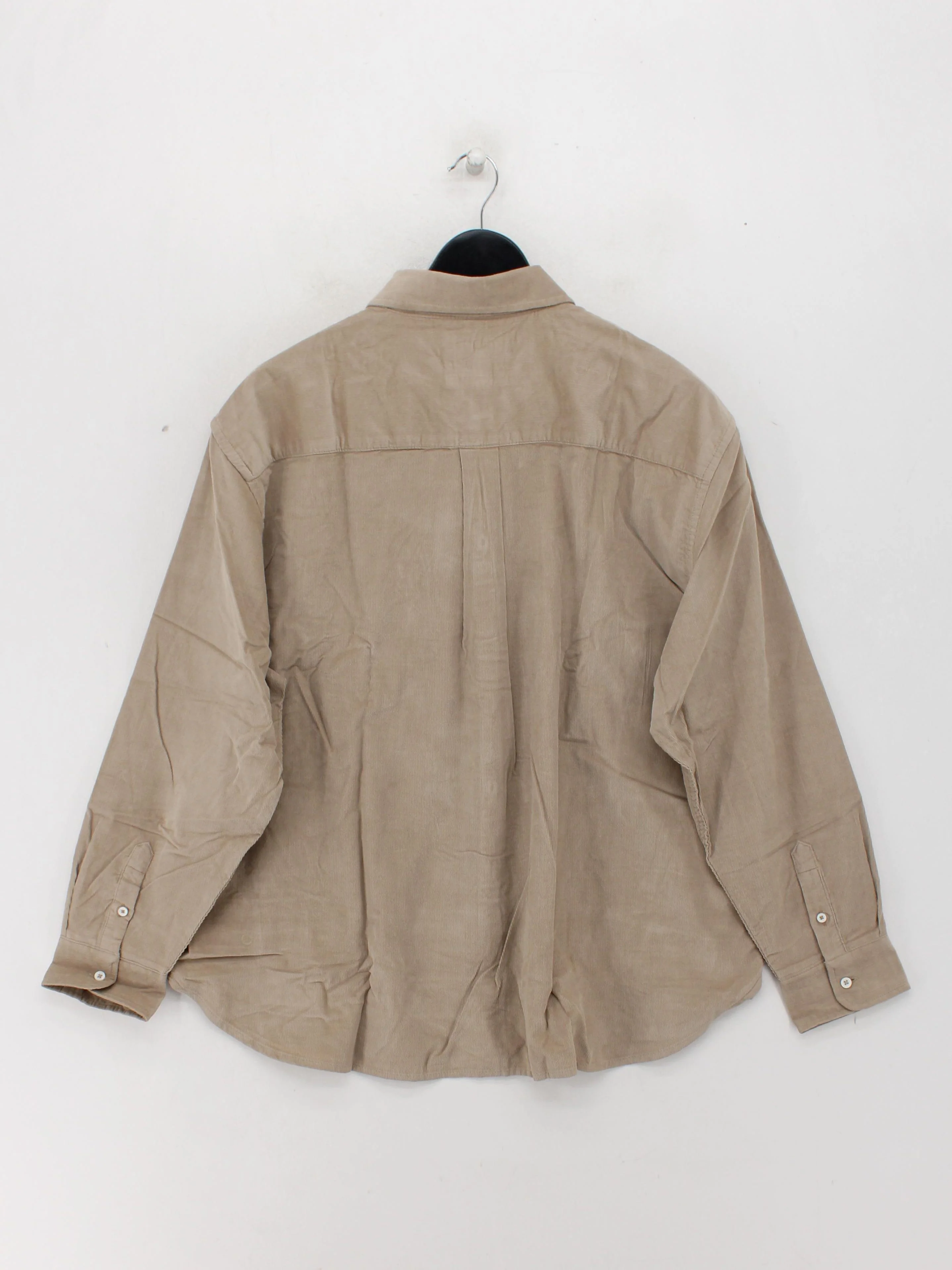 Crew Clothing Men's Shirt XXL Tan 100% Cotton Basic New with tags - Image 2