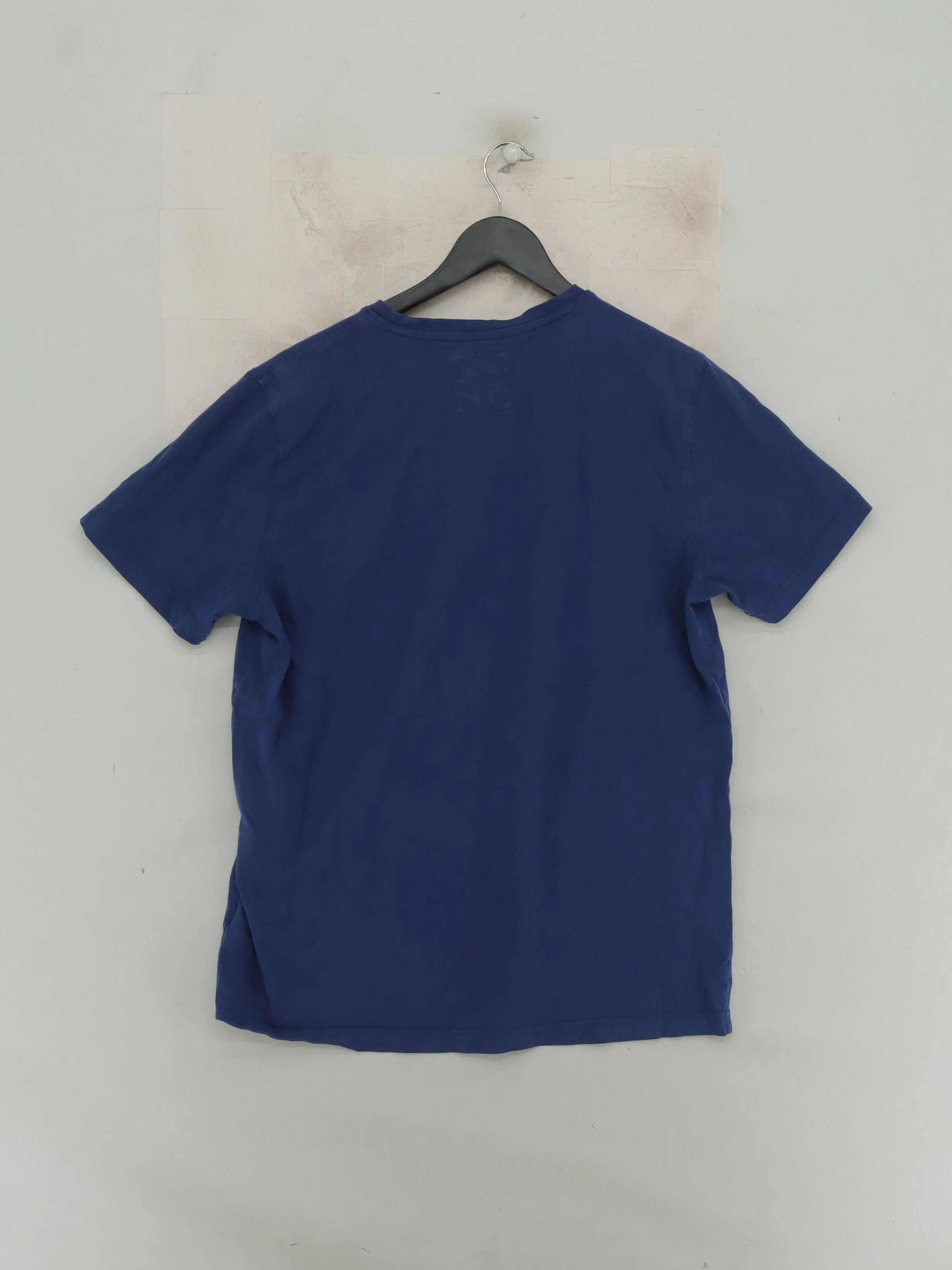 Crew Clothing Men's T-Shirt L Blue 100% Cotton Basic - Image 2