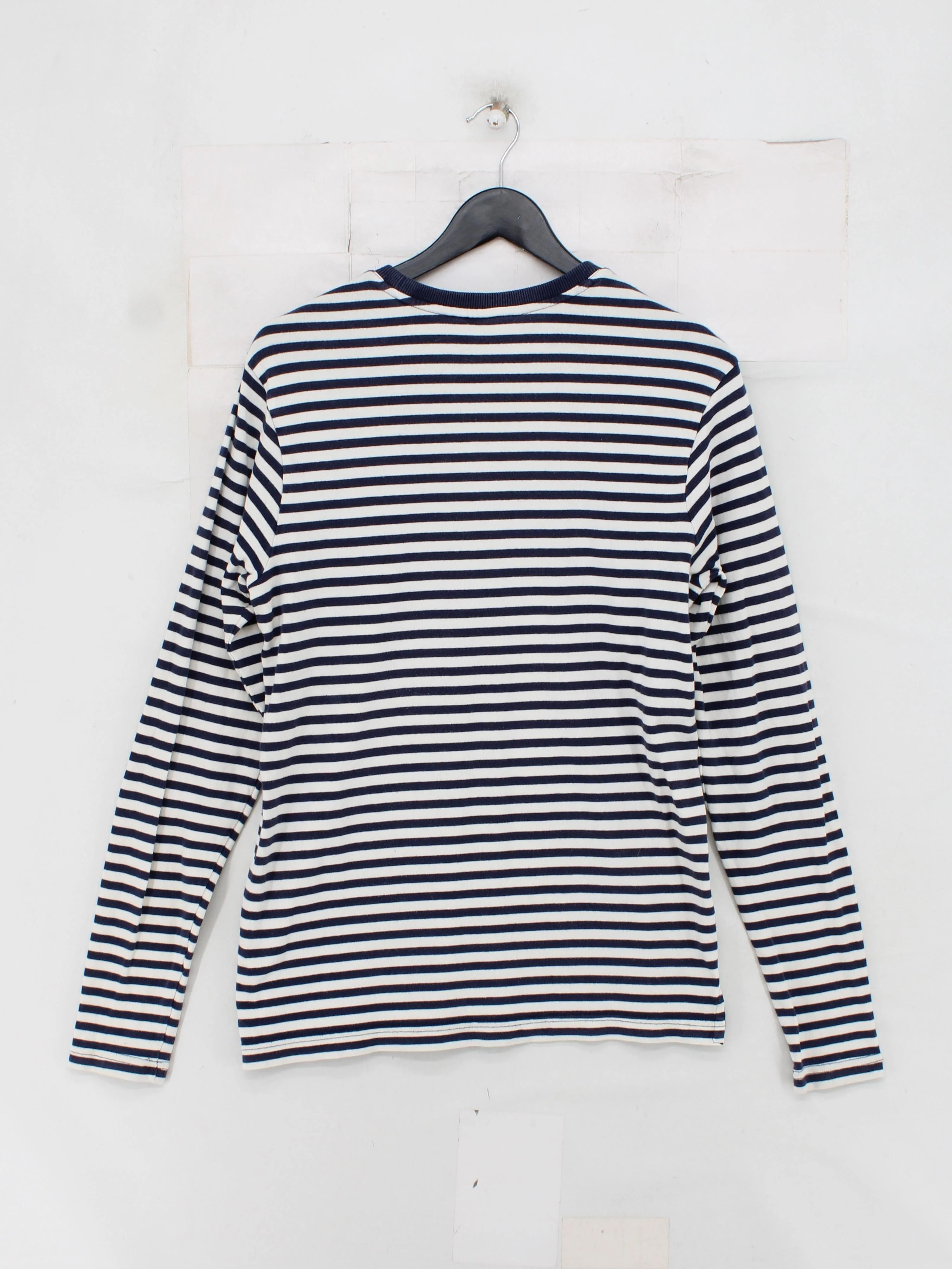 Crew Clothing Men's T-Shirt S Multi Striped 100% Cotton Basic - Image 2