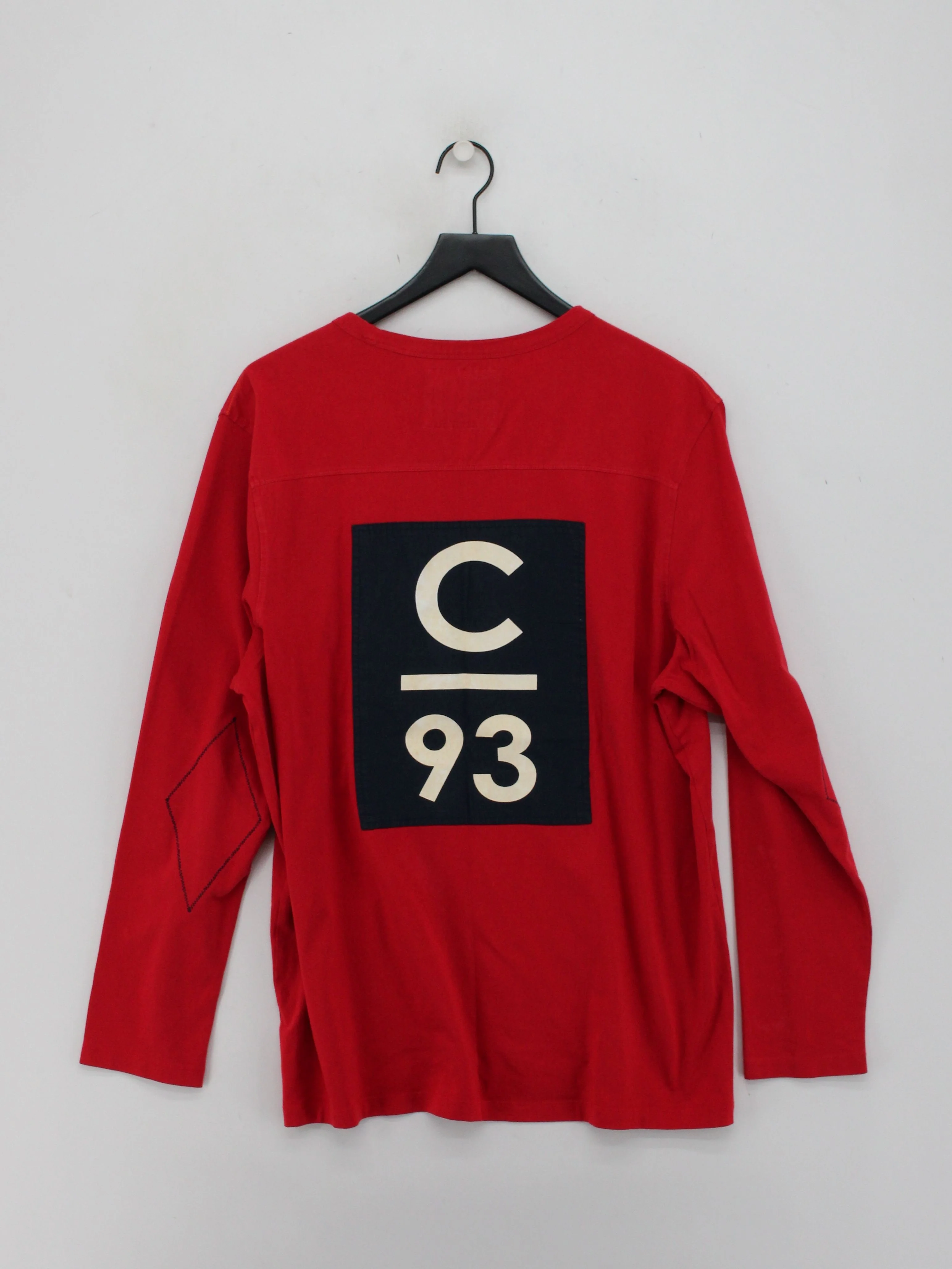 Crew Clothing Men's T-Shirt XXL Red Graphic Cotton with Elastane Basic - Image 2