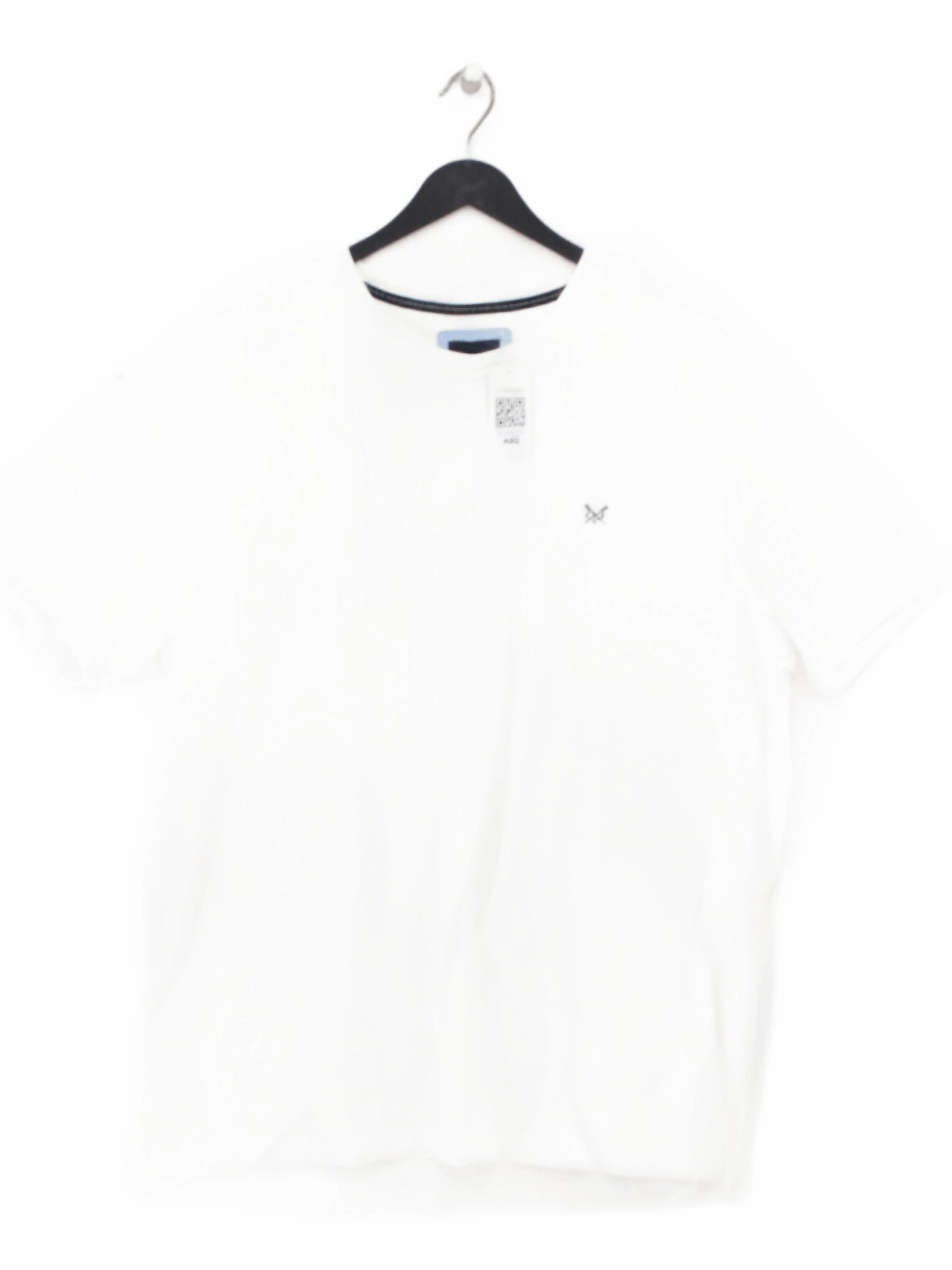 Crew Clothing Men's T-Shirt XXL White 100% Cotton Basic