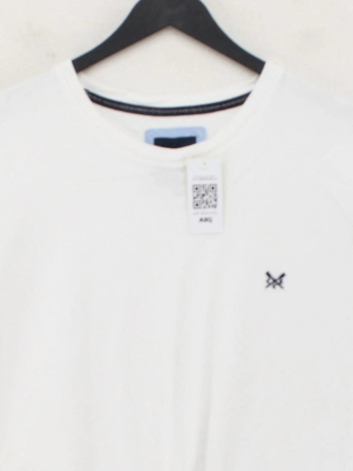 Crew Clothing Men's T-Shirt XXL White 100% Cotton Basic - Image 3