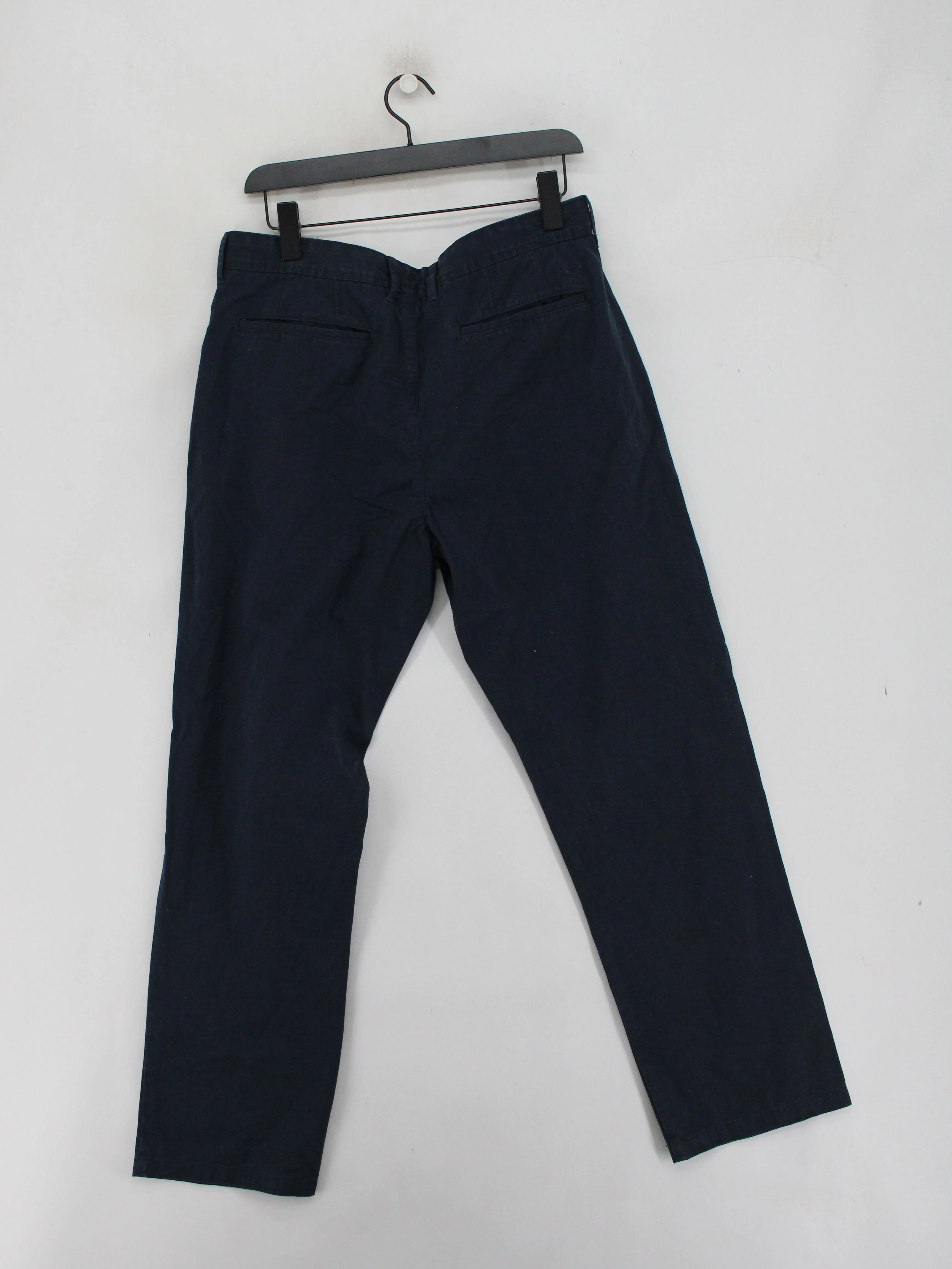 Crew Clothing Men's Trousers W 30 in Blue 100% Cotton Straight Chino - Image 2
