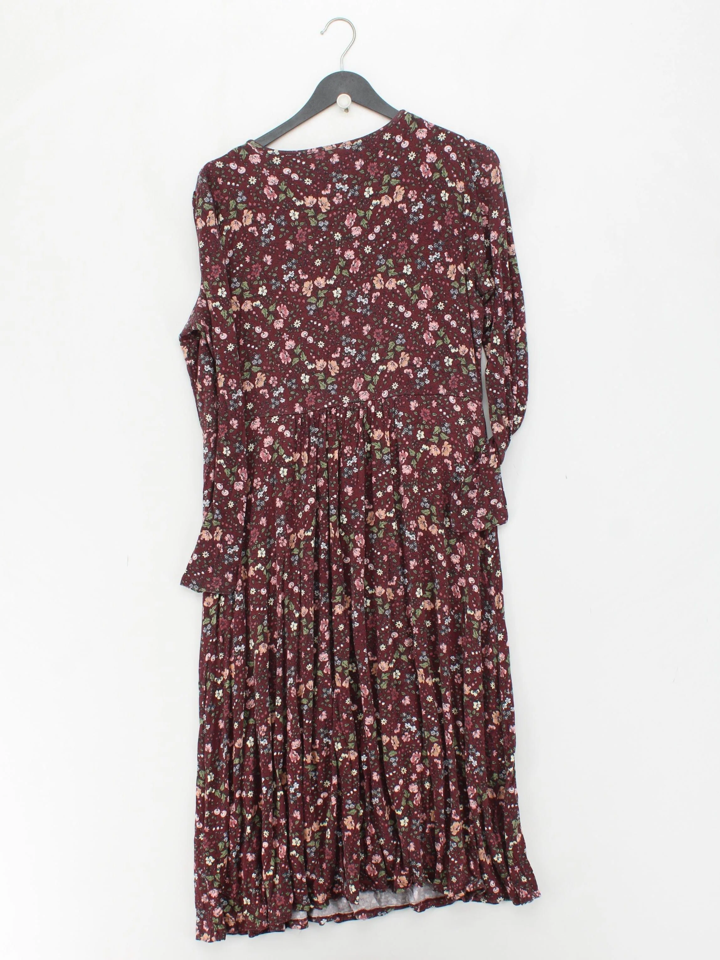 Crew Clothing Shirt Midi Dress UK14 in Red - Image 2