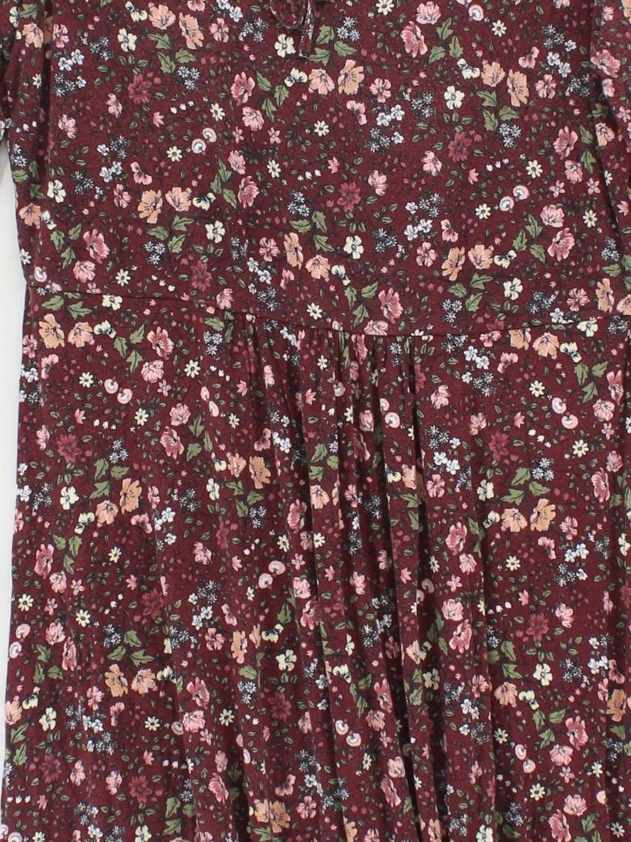 Crew Clothing Shirt Midi Dress UK14 in Red - Image 3