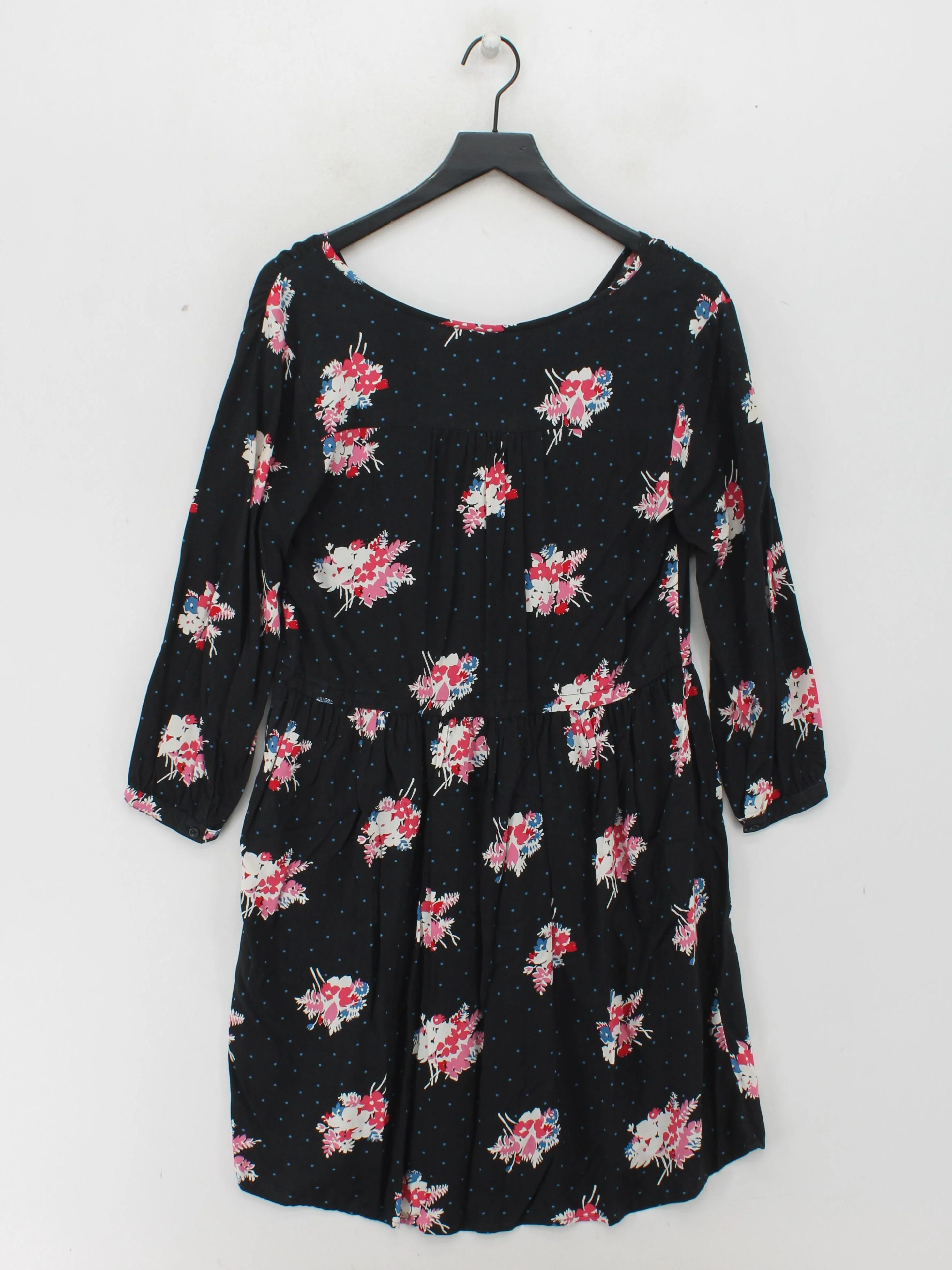 Crew Clothing Shirt Mini Dress UK12 in Black - Image 2