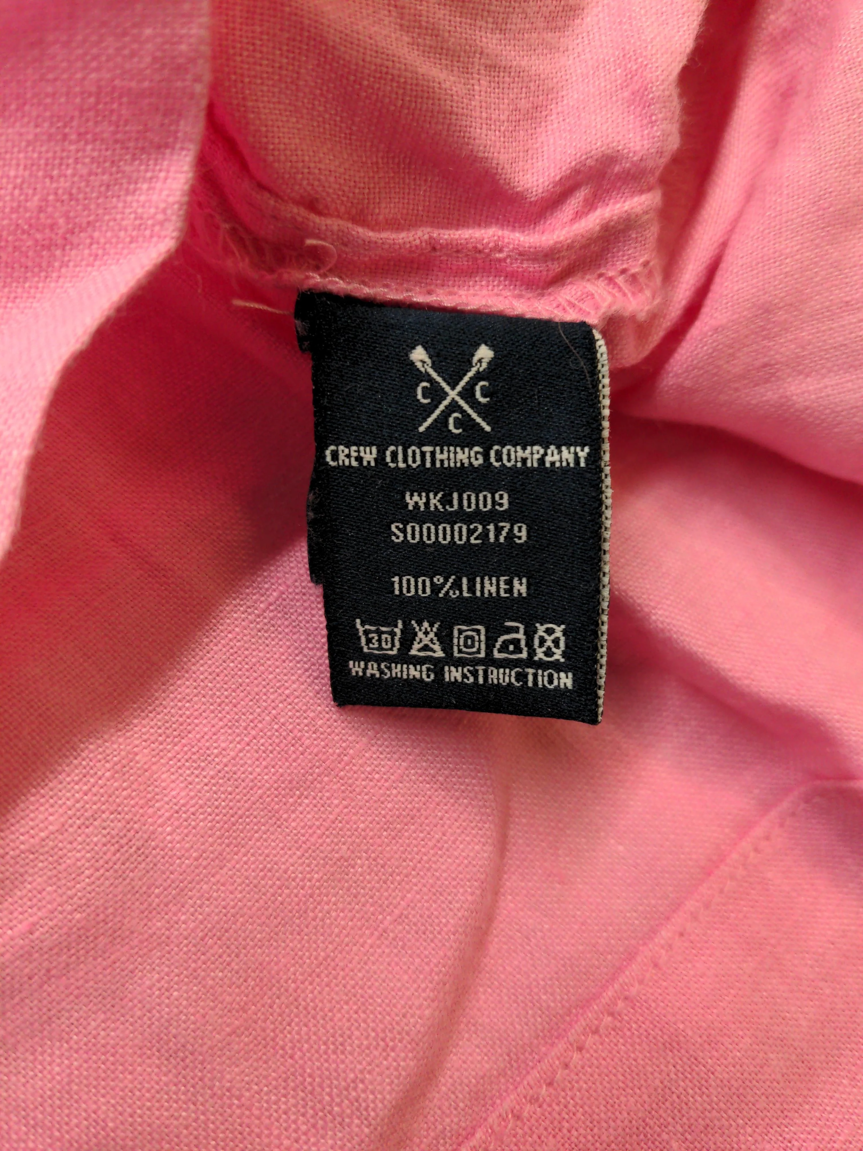 Crew Clothing Shirt Mini Dress UK16 in Pink - Image 6