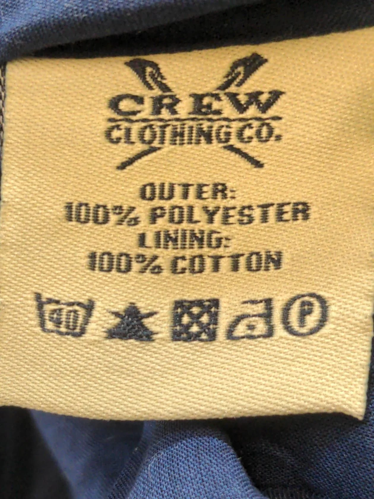 Crew Clothing Skater Mini Dress UK10 in Blue - Image 6