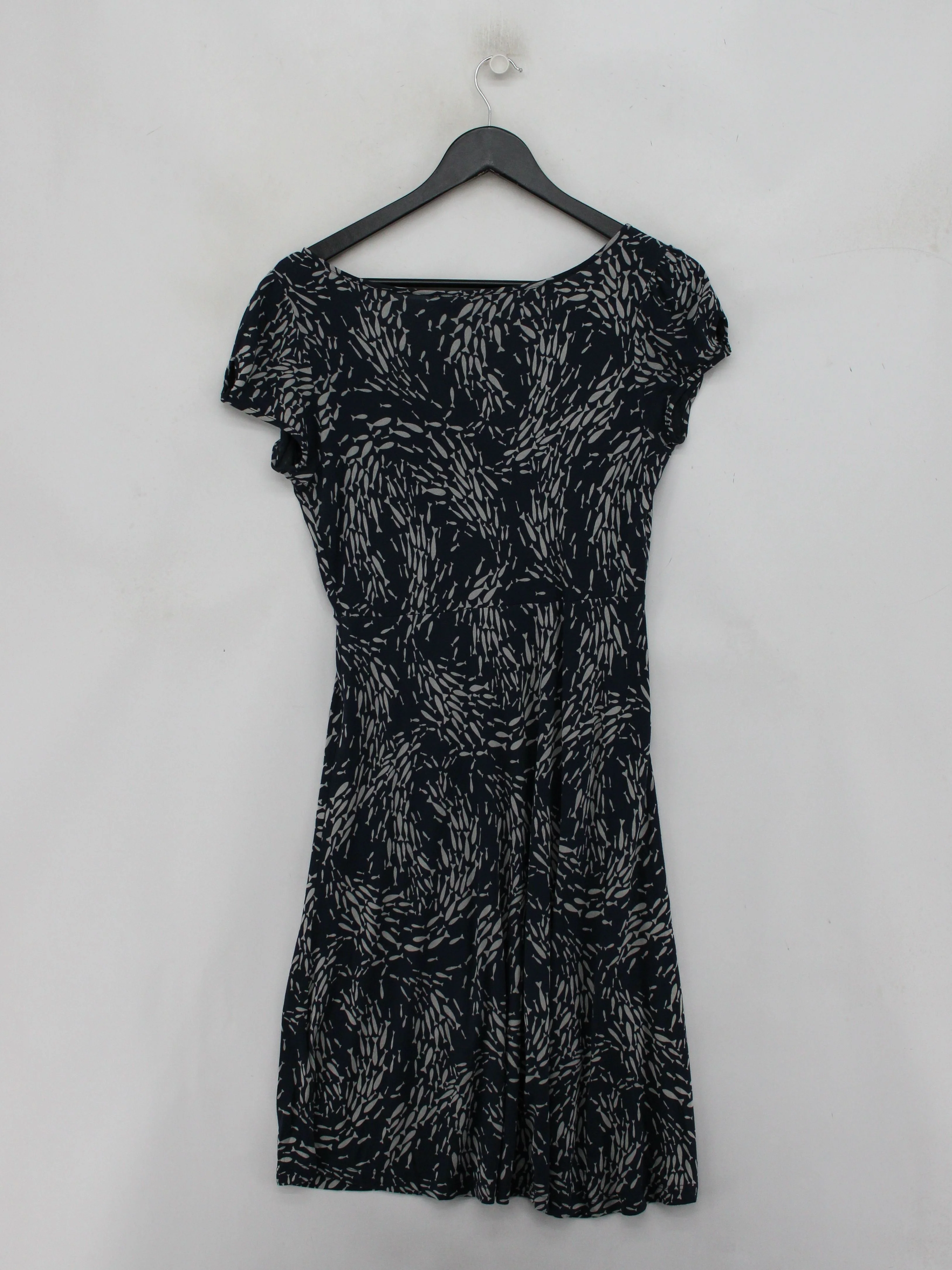 Crew Clothing Skater Mini Dress UK12 in Blue - Image 2