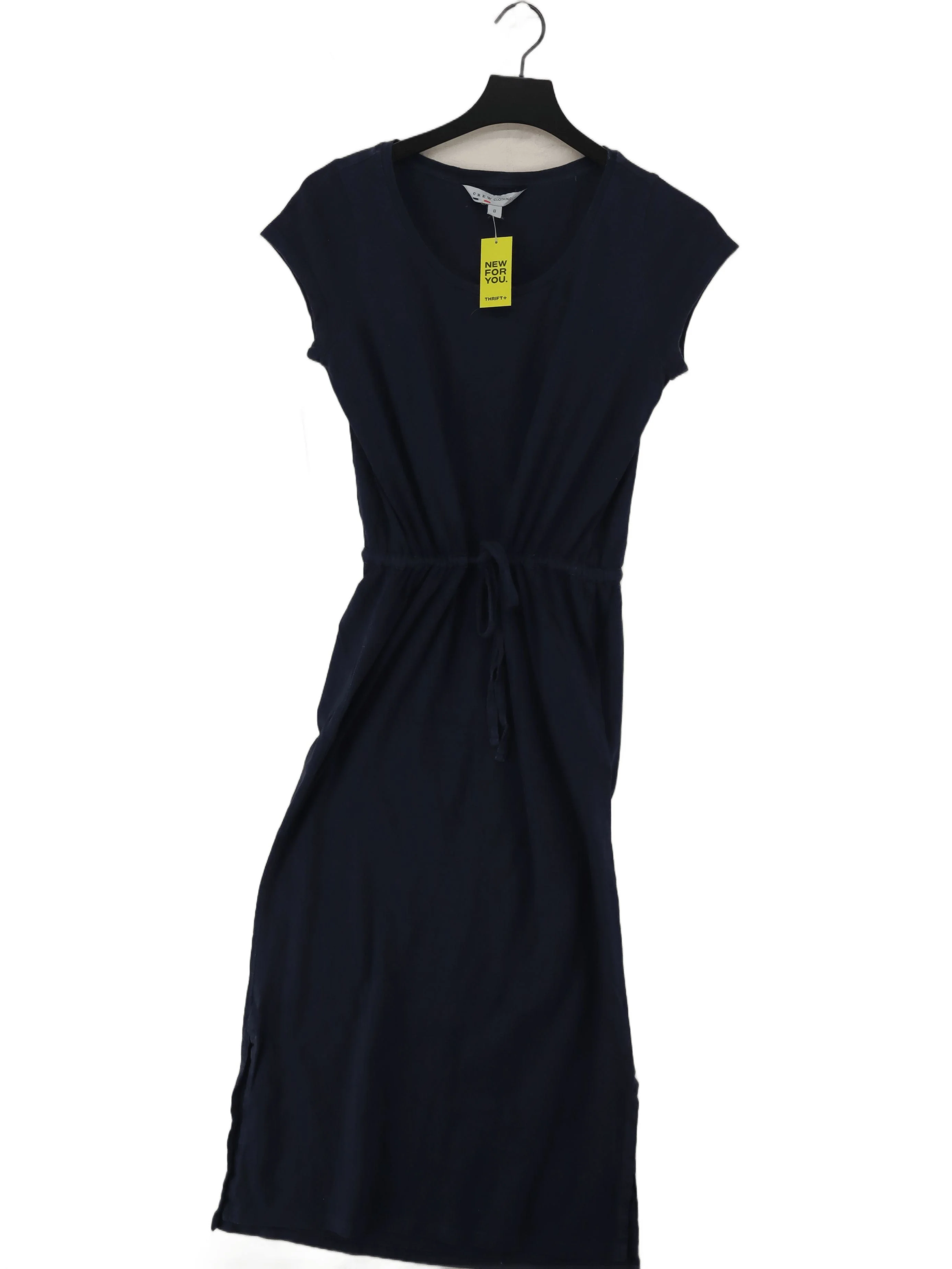 Crew Clothing T-Shirt Midi Dress UK8 in Blue